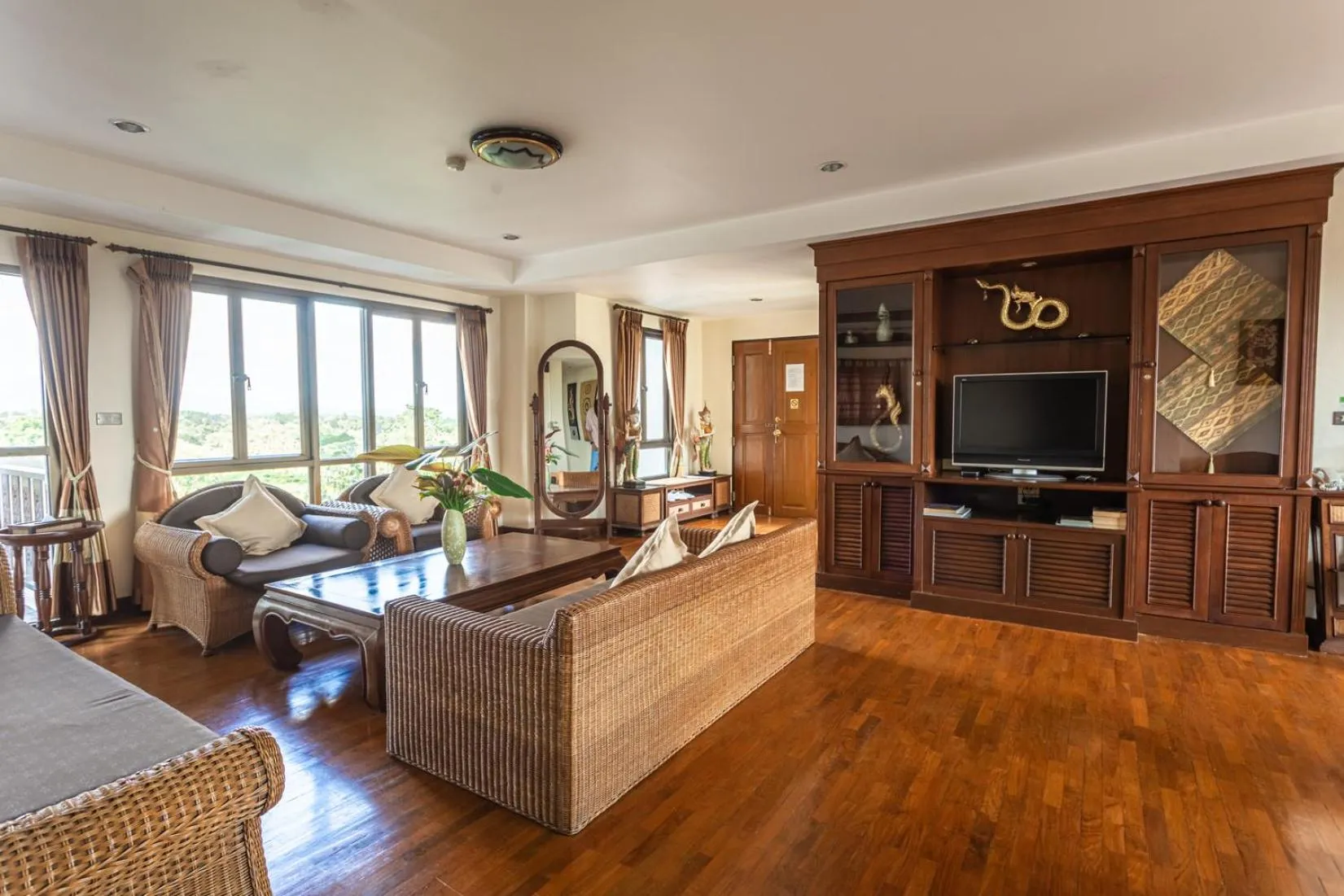 Living room in Jirung Health Village