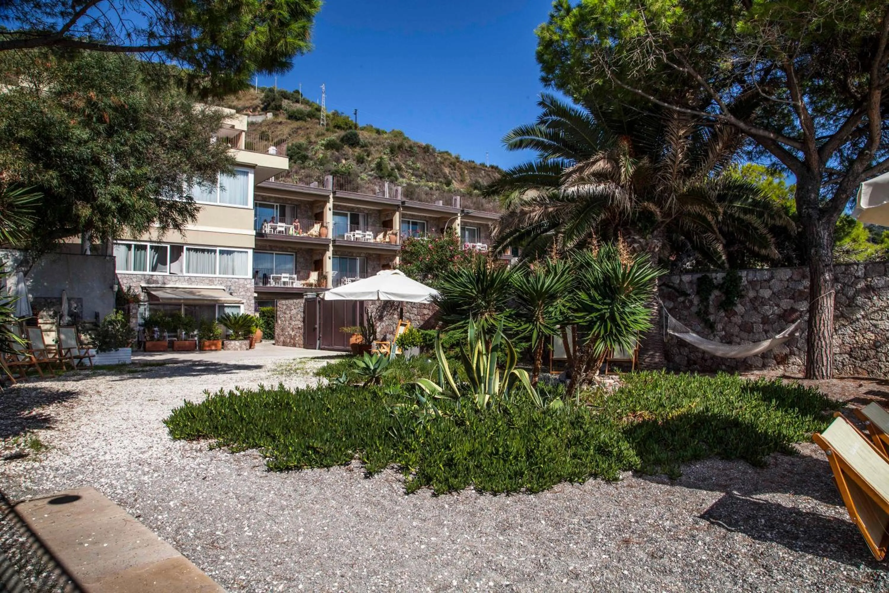 Garden in Taormina Villa Oasis Residence