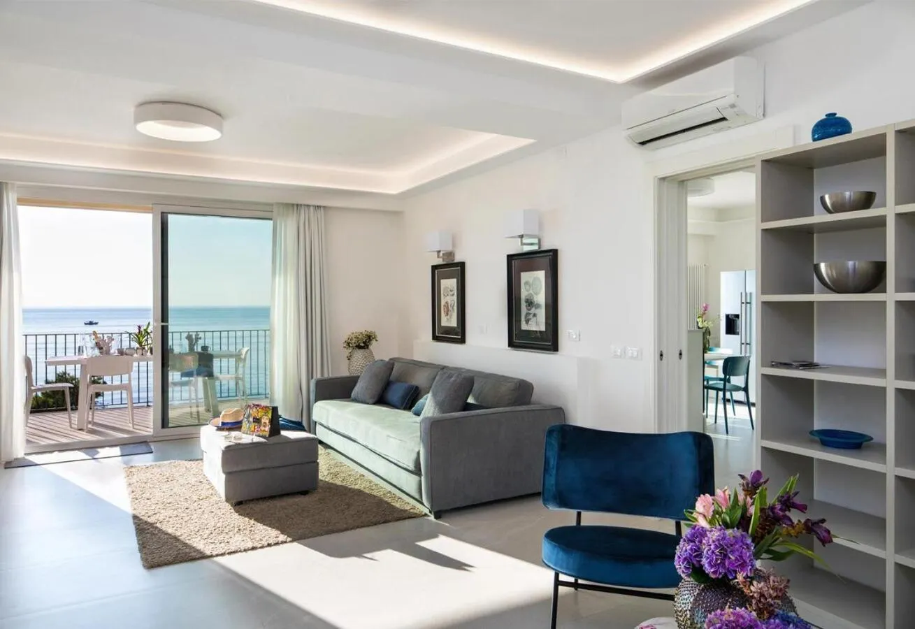 Living room in Taormina Villa Oasis Residence