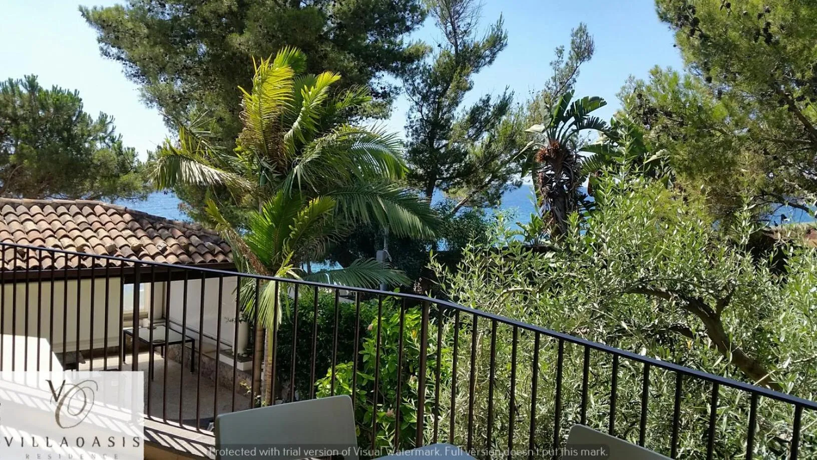 Decorative detail in Taormina Villa Oasis Residence