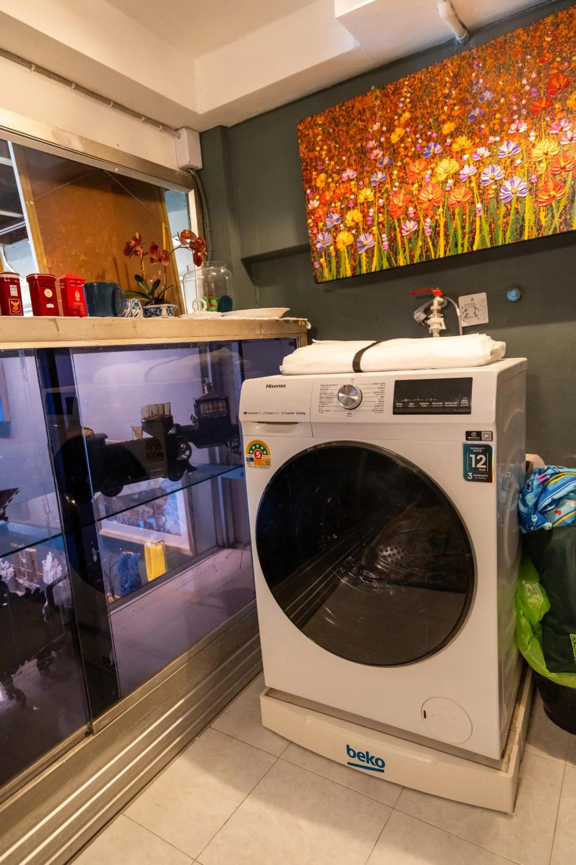 washing machine in The Unforgotten B&B