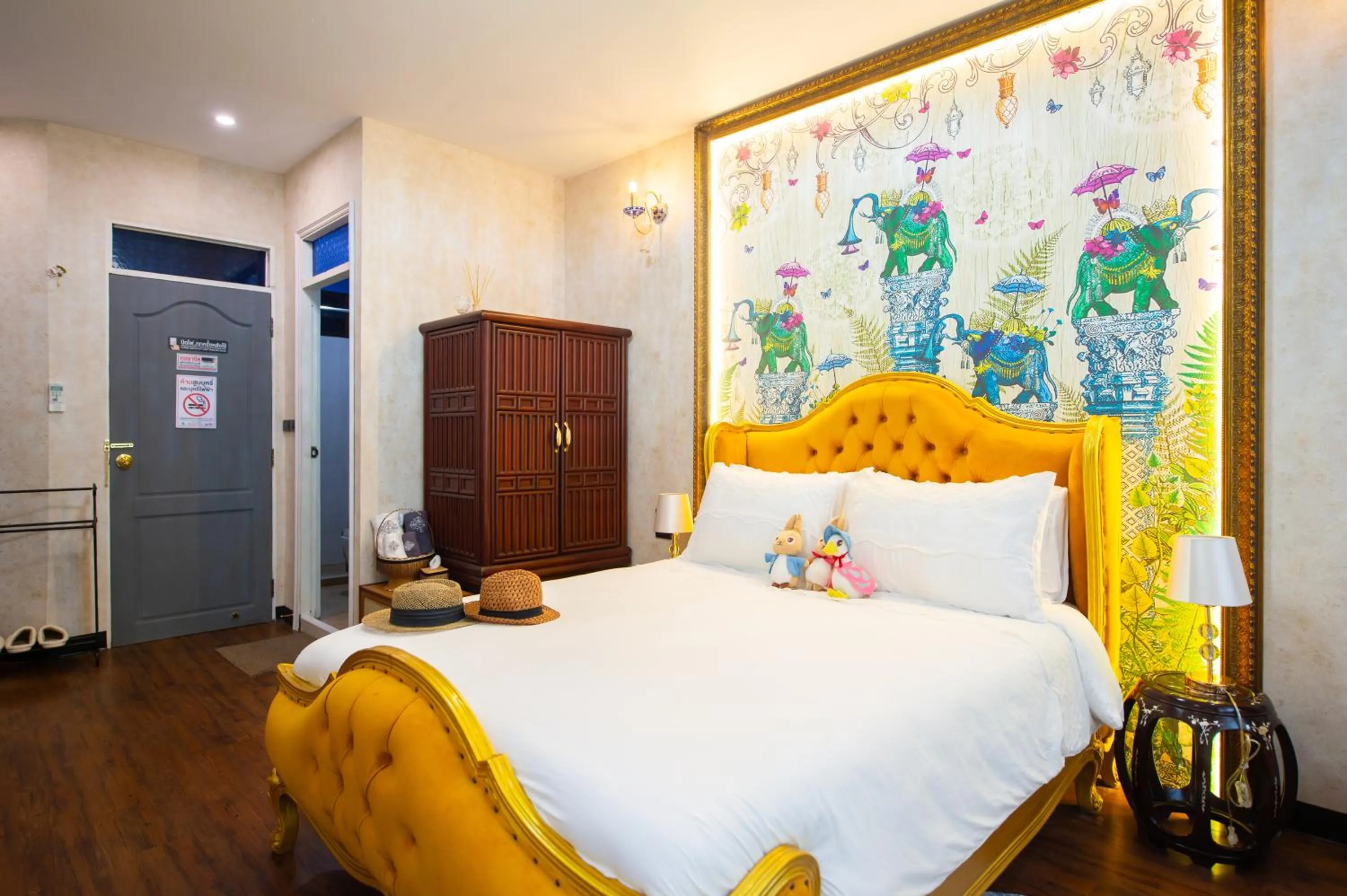 Bed in The Unforgotten B&B