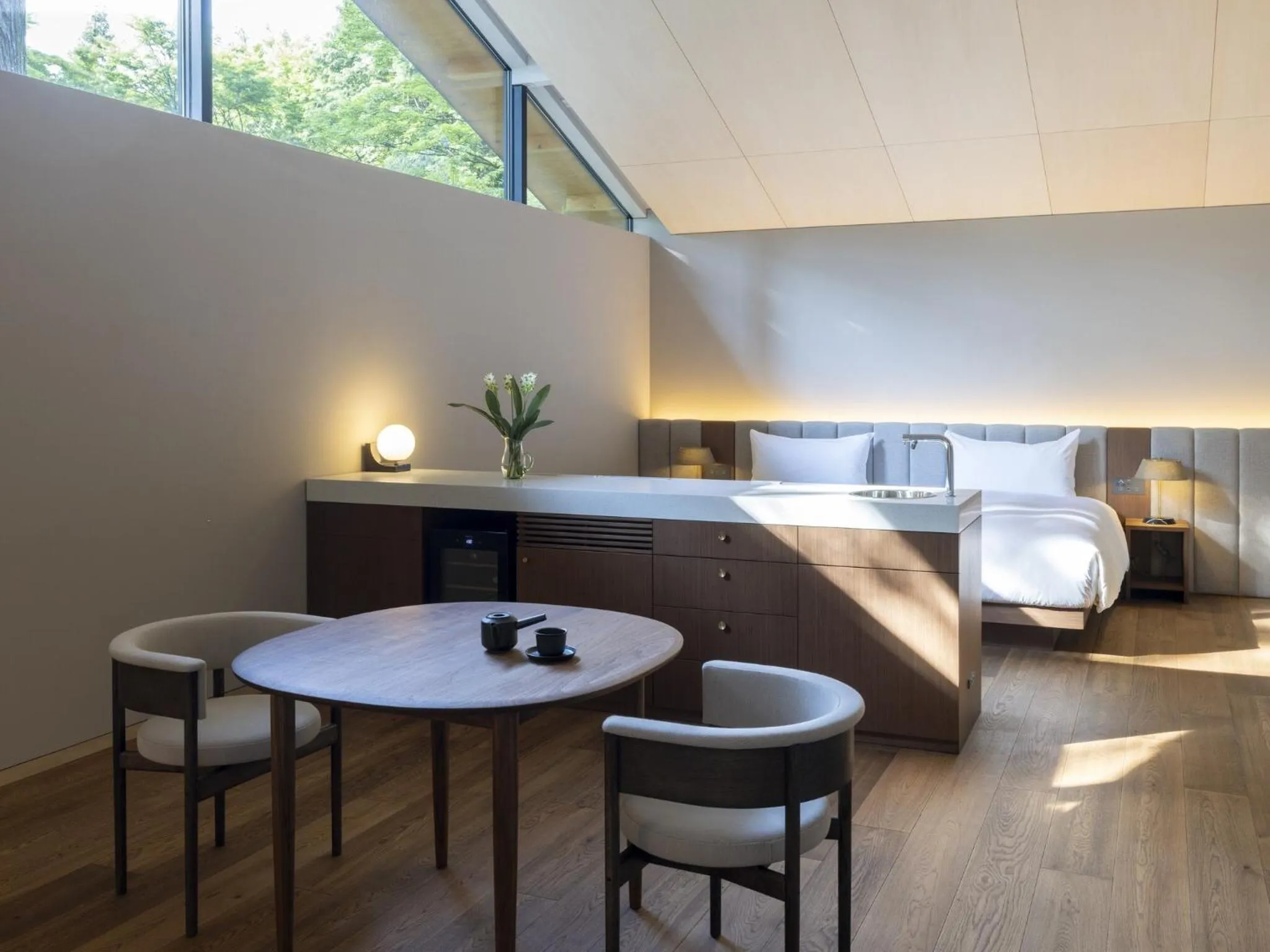 Bedroom, Bed in Hakone Retreat villa 1f