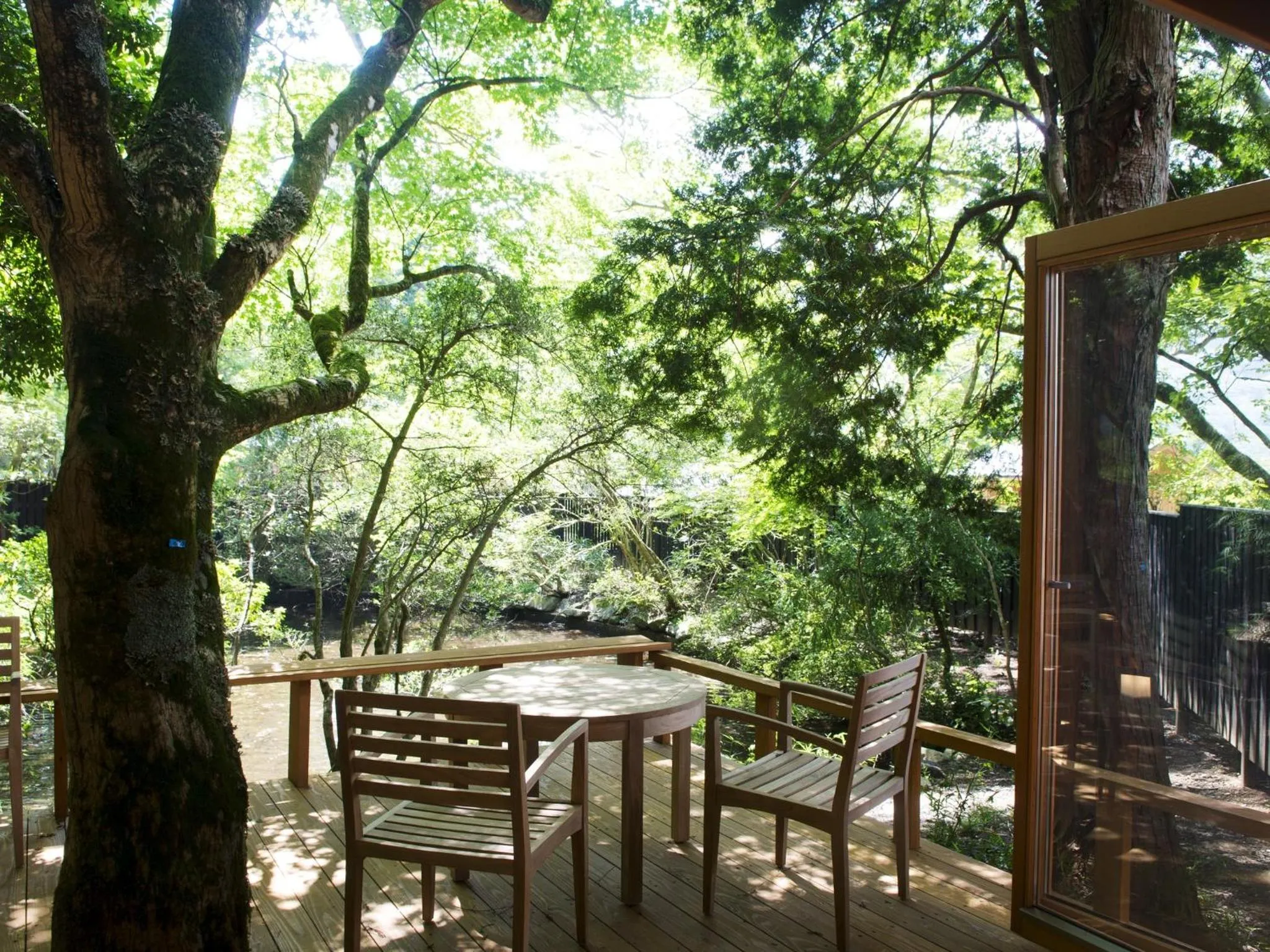 Balcony/Terrace in Hakone Retreat villa 1f