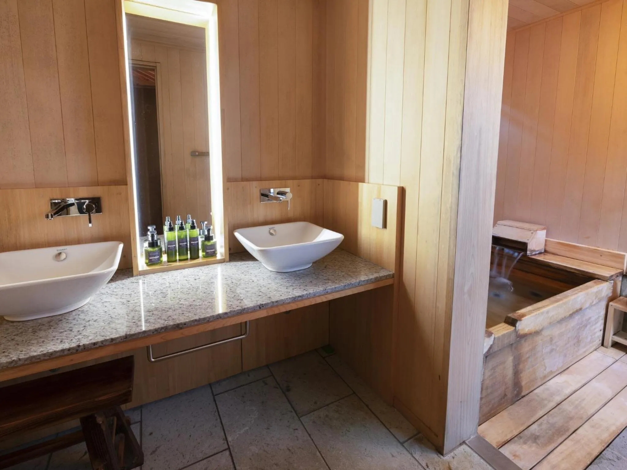 Bathroom in Hakone Retreat villa 1f