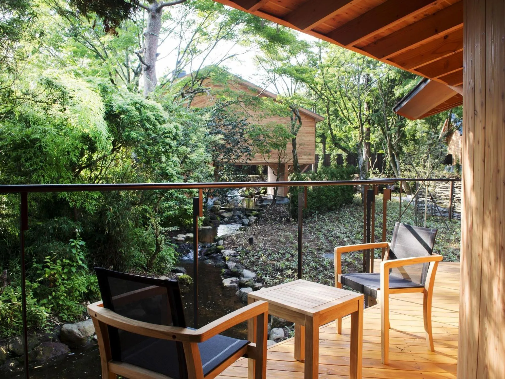 Balcony/Terrace in Hakone Retreat villa 1f