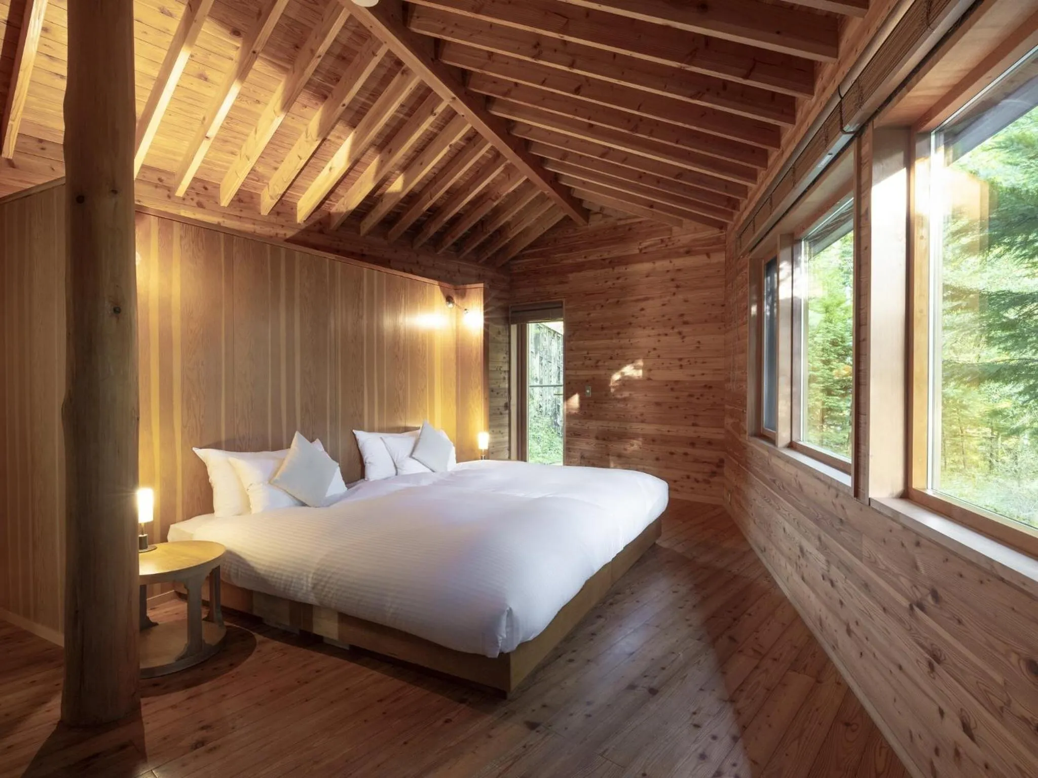 Bedroom, Bed in Hakone Retreat villa 1f