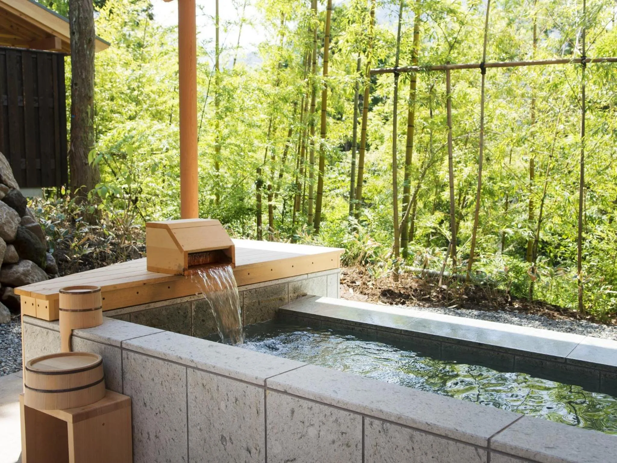 Hot Spring Bath in Hakone Retreat villa 1f