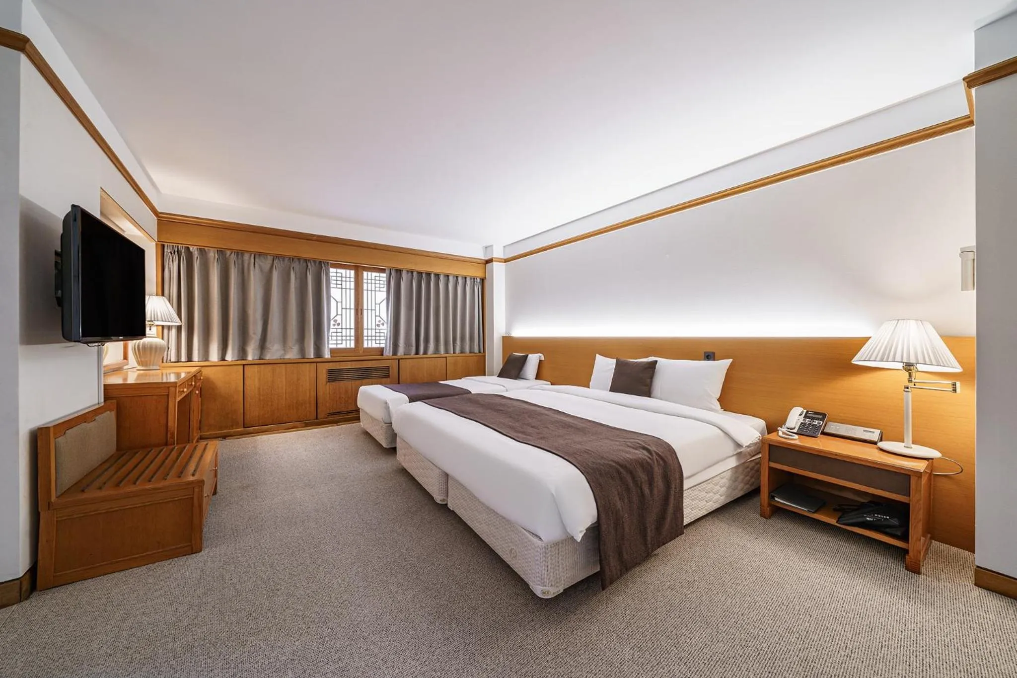 Bed in Commodore Hotel Busan