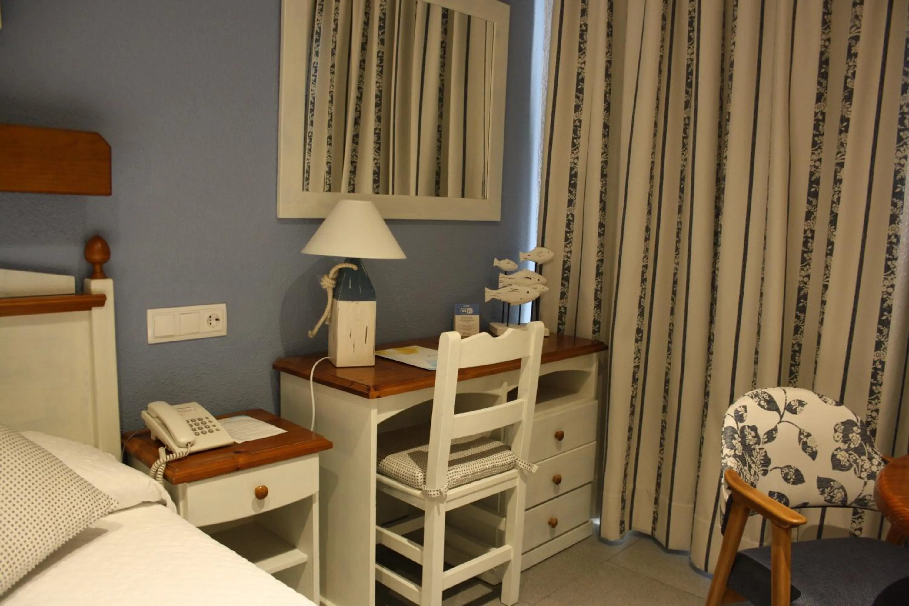 Decorative detail, Bed in Hotel S'Agoita