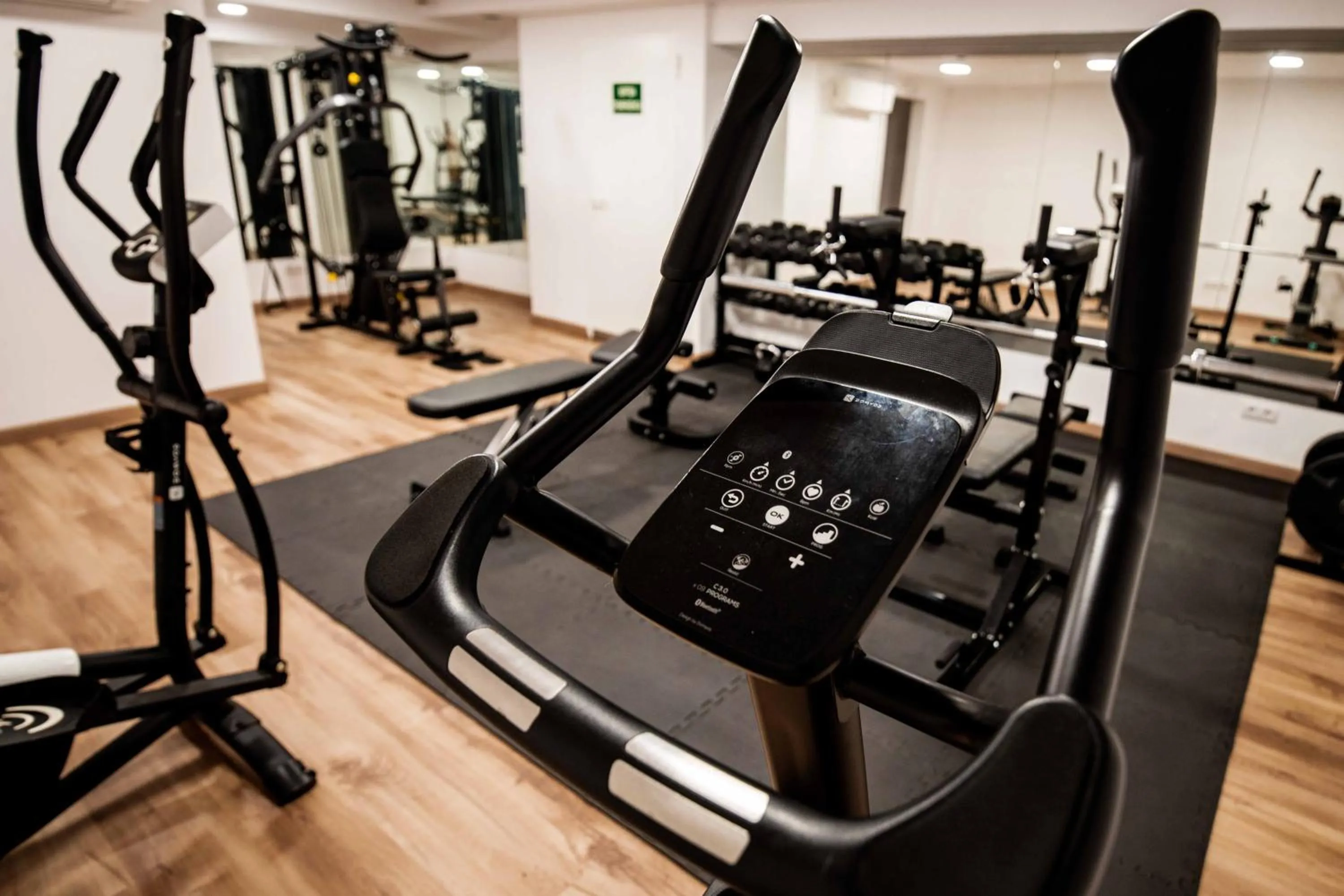 Fitness centre/facilities in Hotel S'Agoita