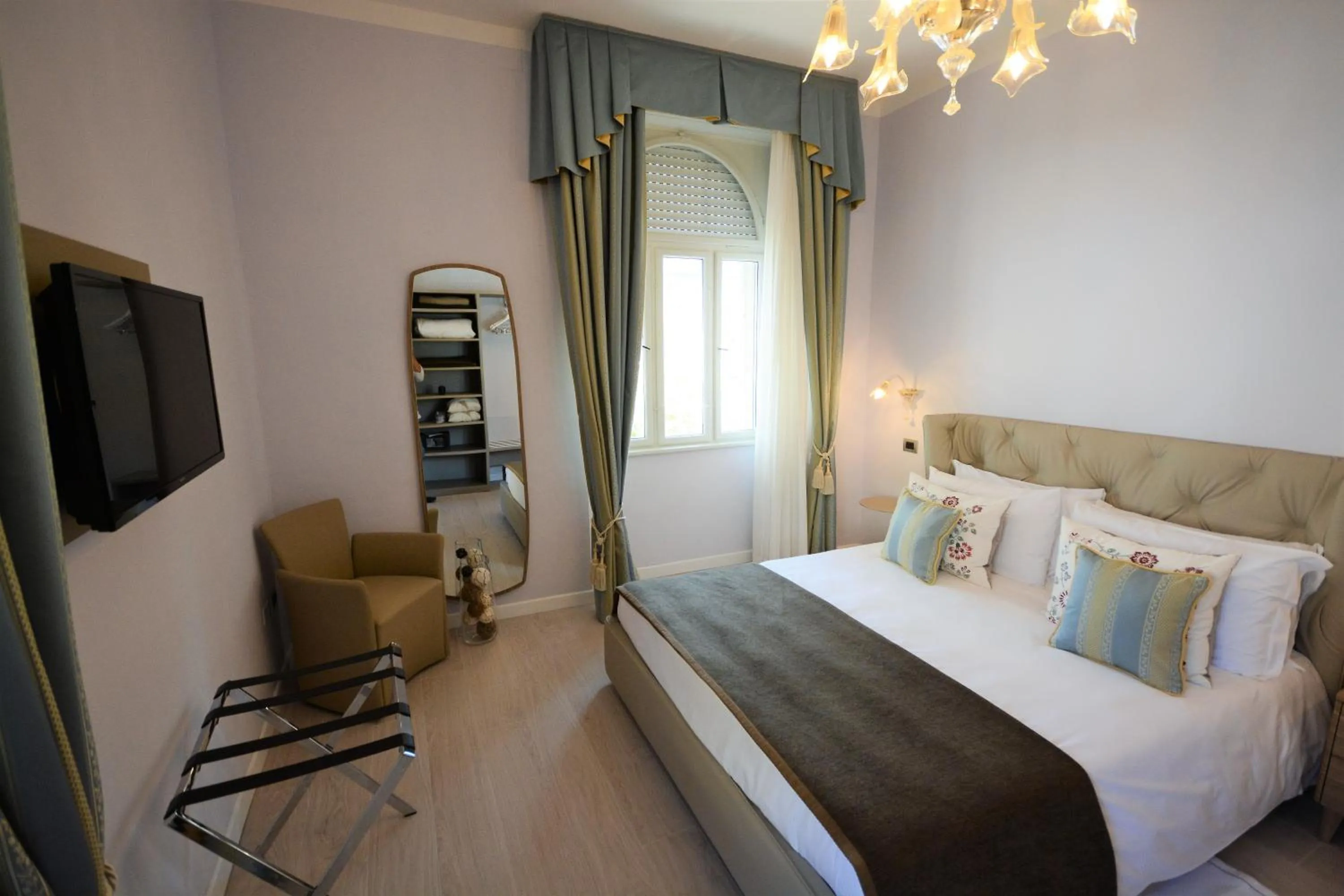 Bed in Les 7 Suites Erica