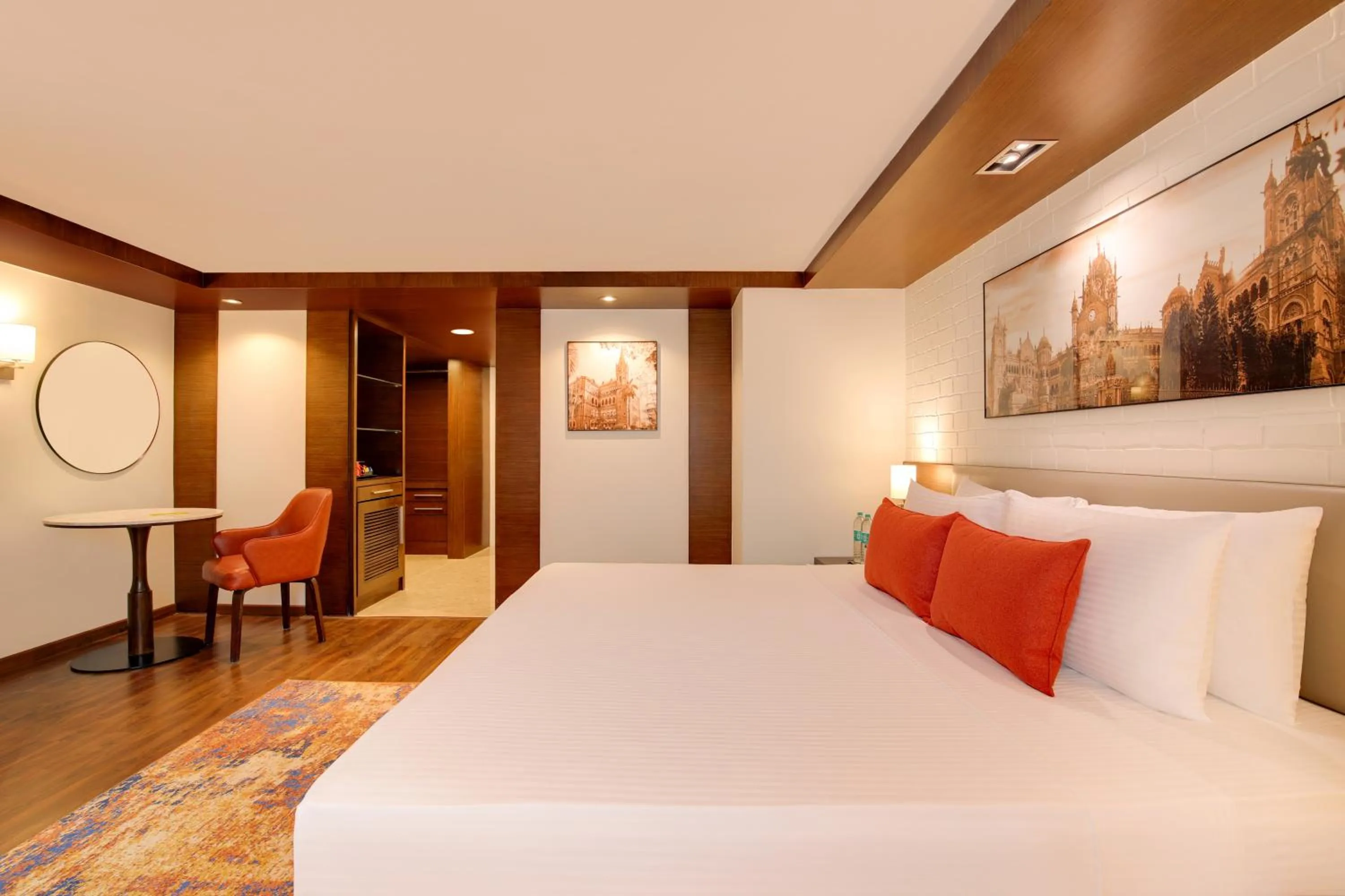 Bedroom, Bed in Lemon Tree Premier, Navi Mumbai