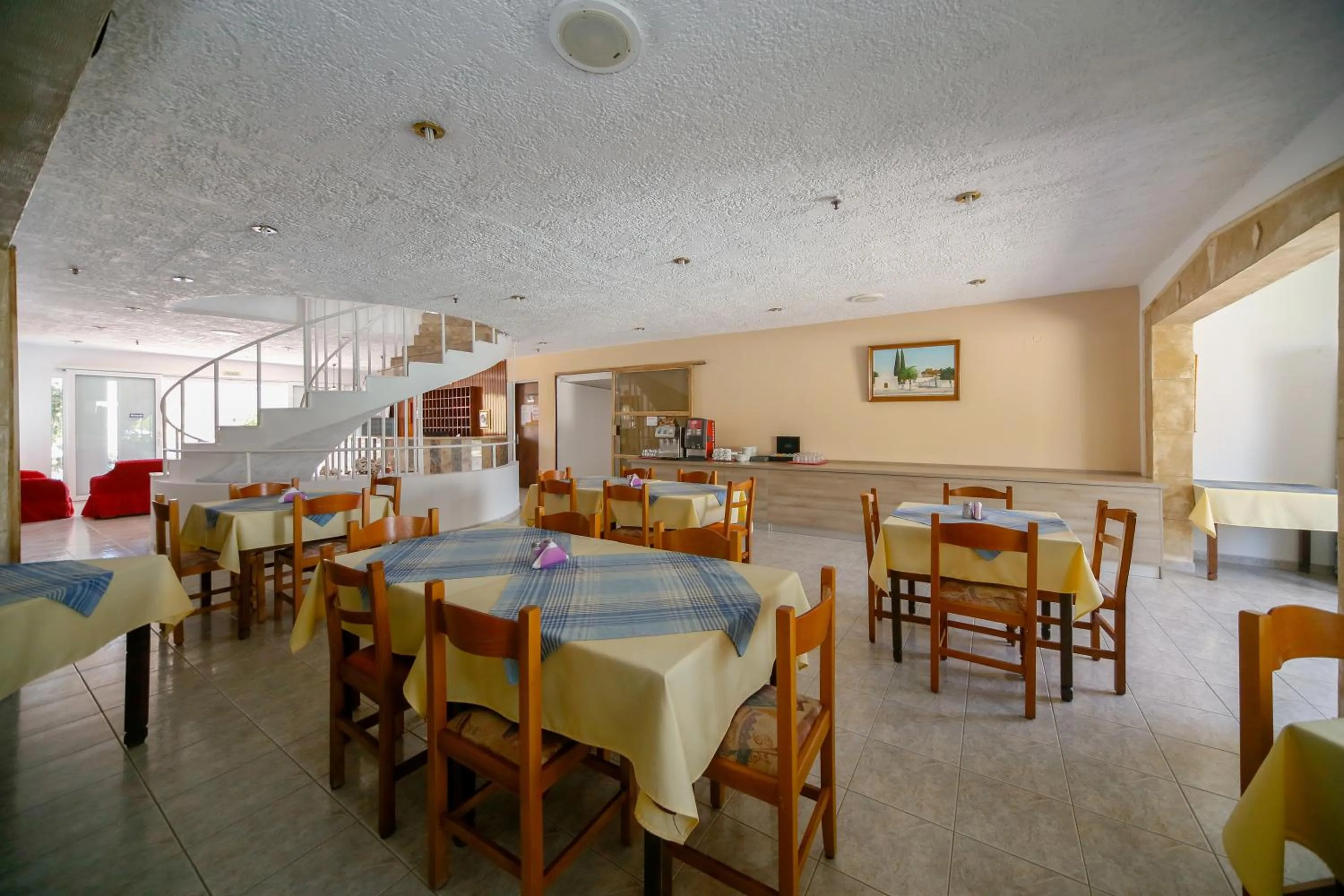 Dining area in Tsambika Sun Hotel