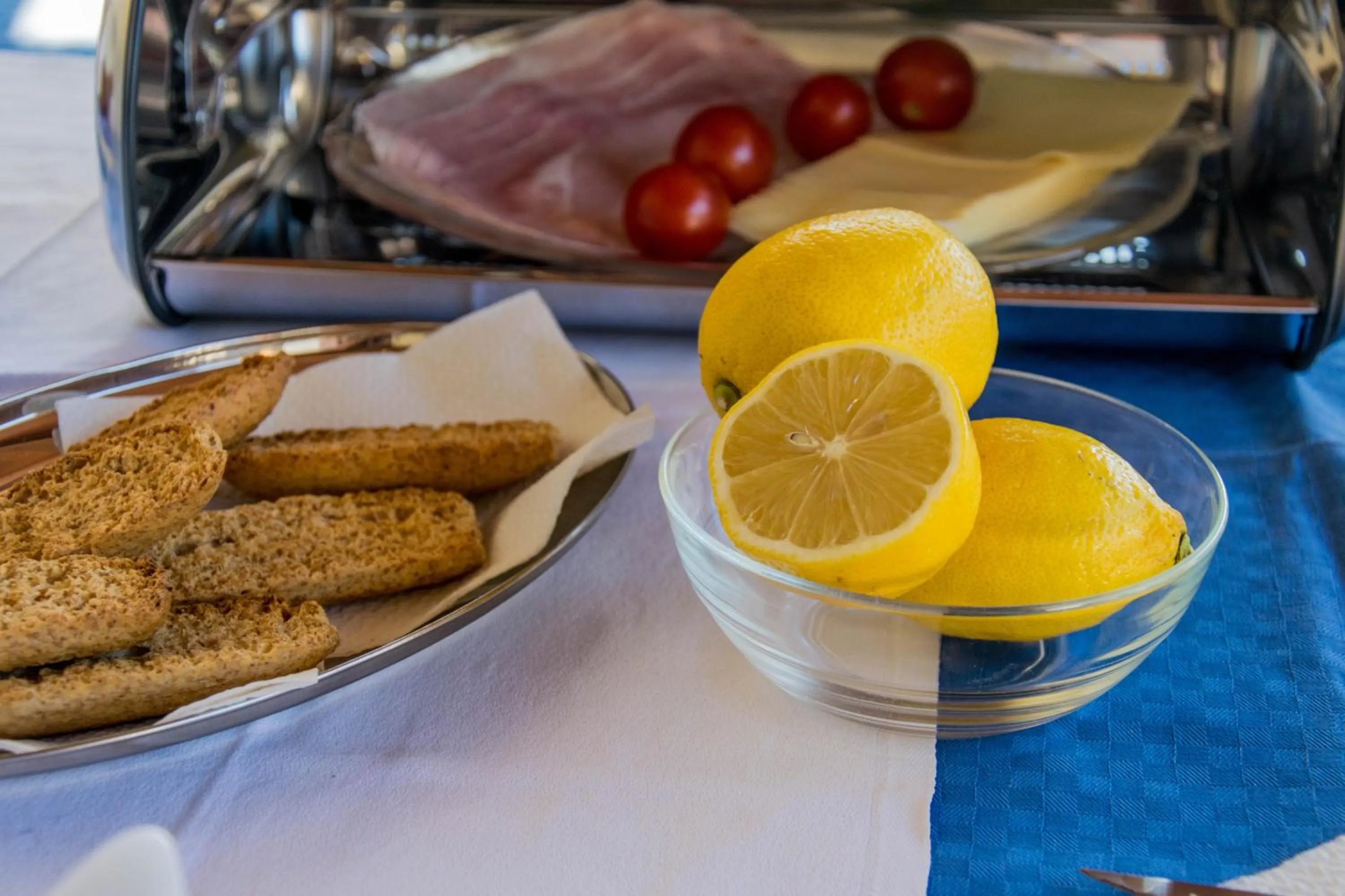 Food close-up in B&B Ca'neva