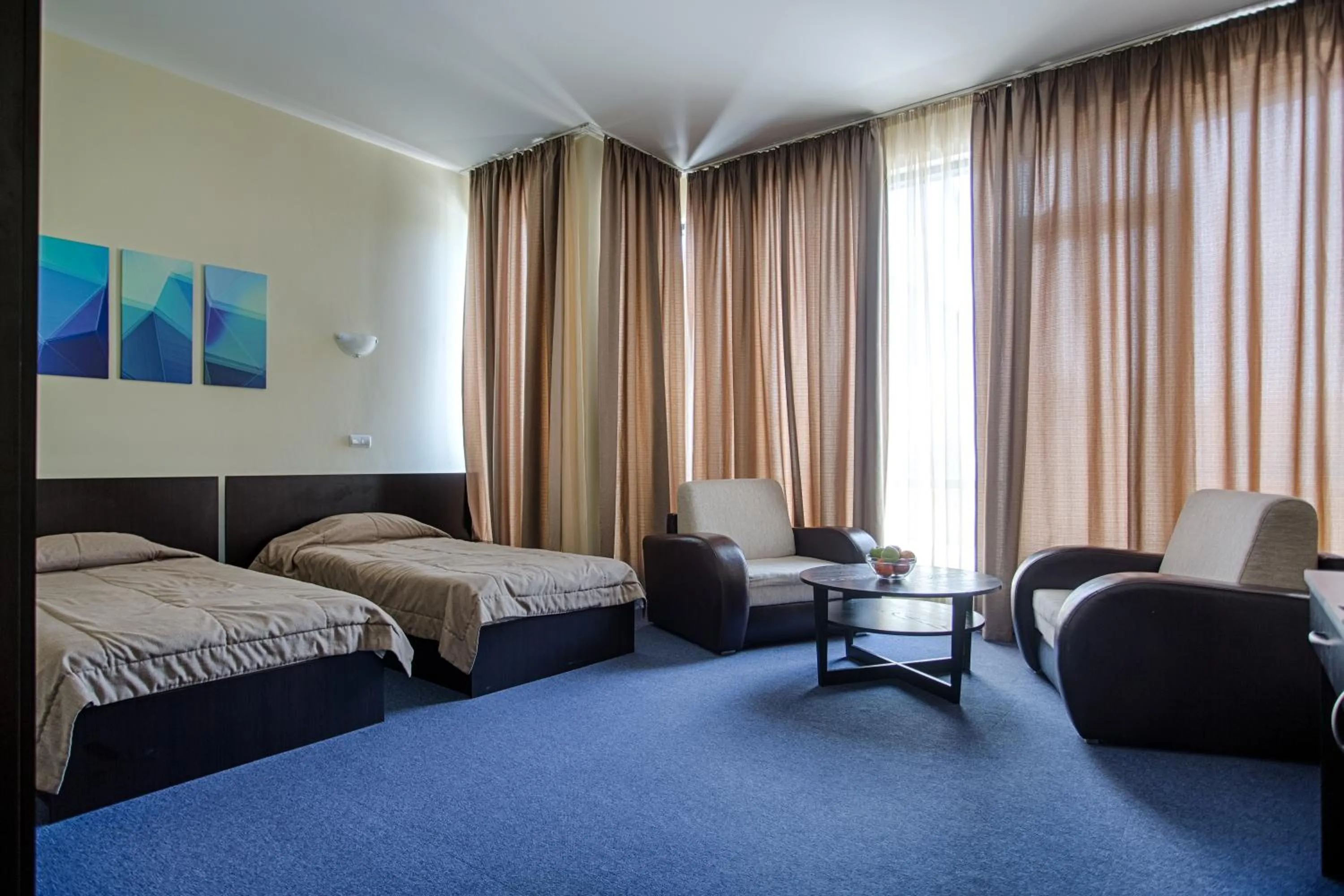 Photo of the whole room, Bed in Hemus Hotel Sofia