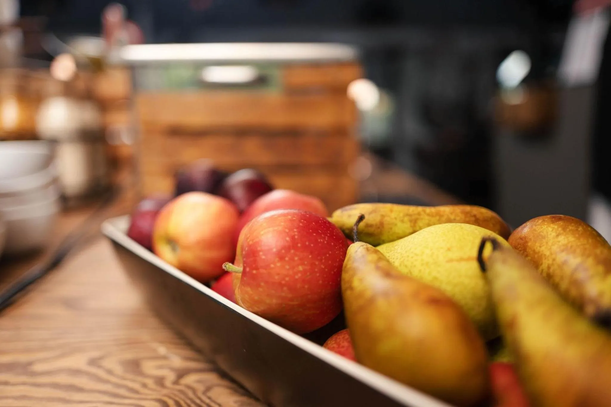 Food in Pfefferbett Hostel