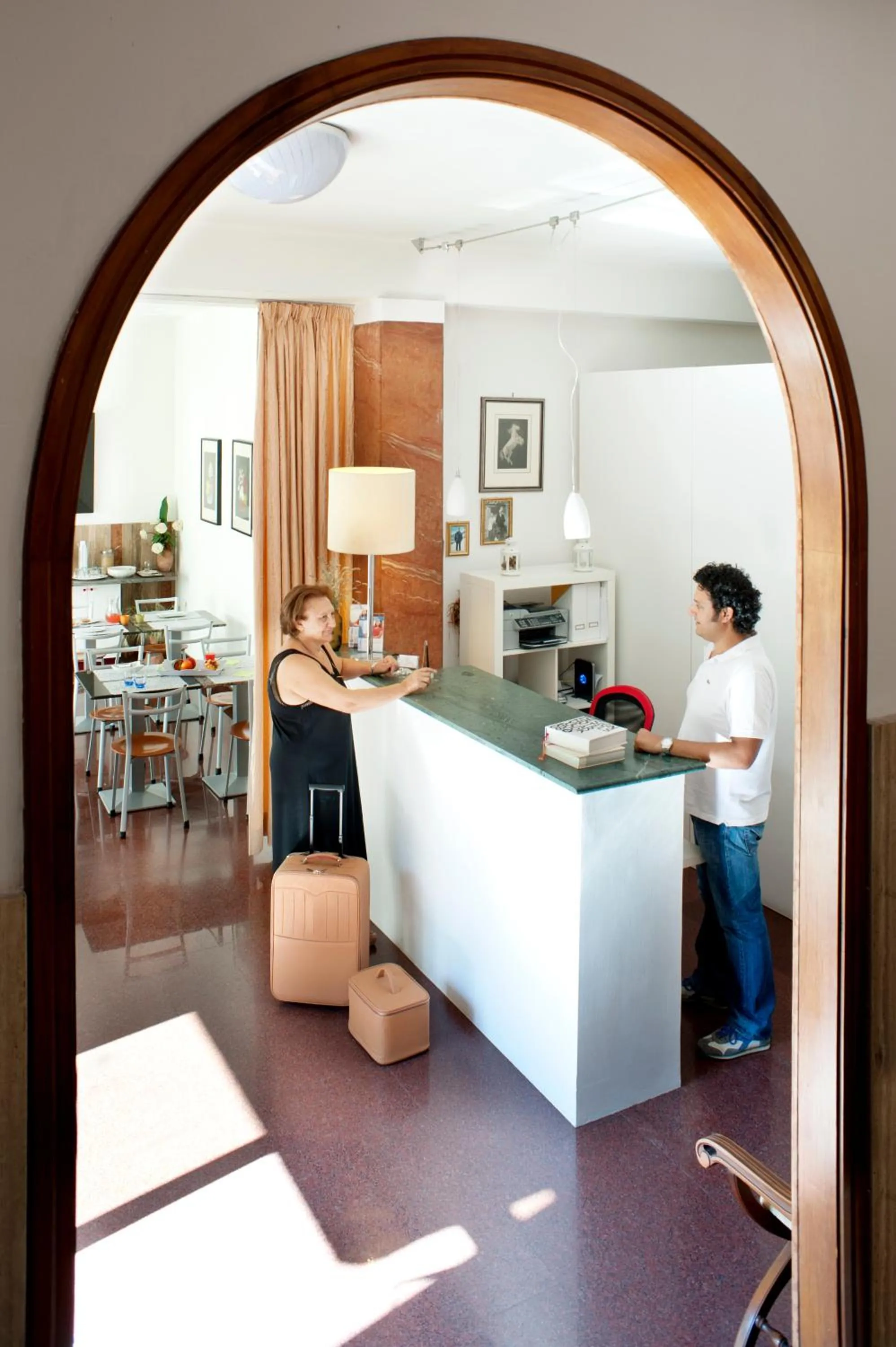 Family in Hotel Caselle