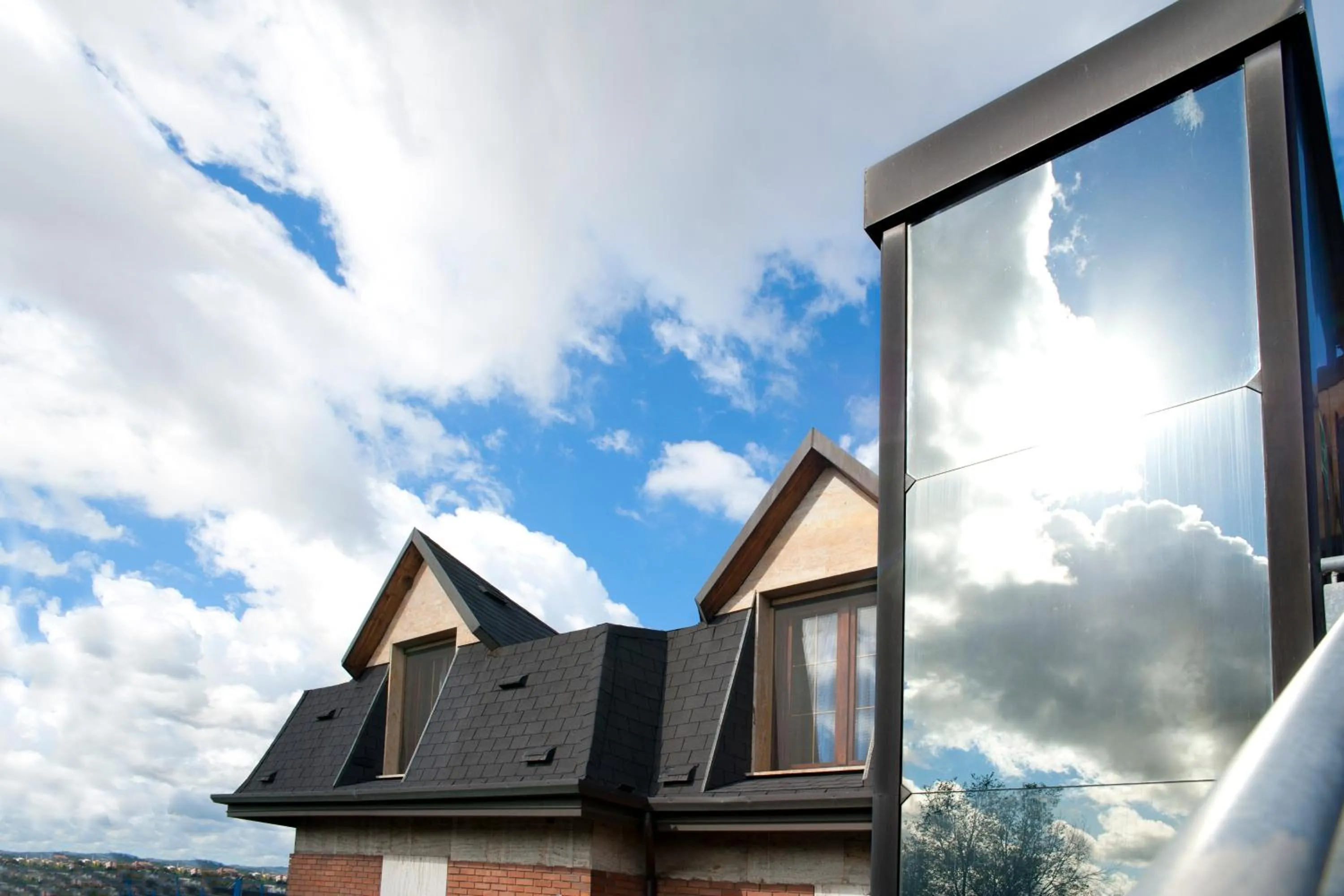 Bird's eye view in Hotel Caselle