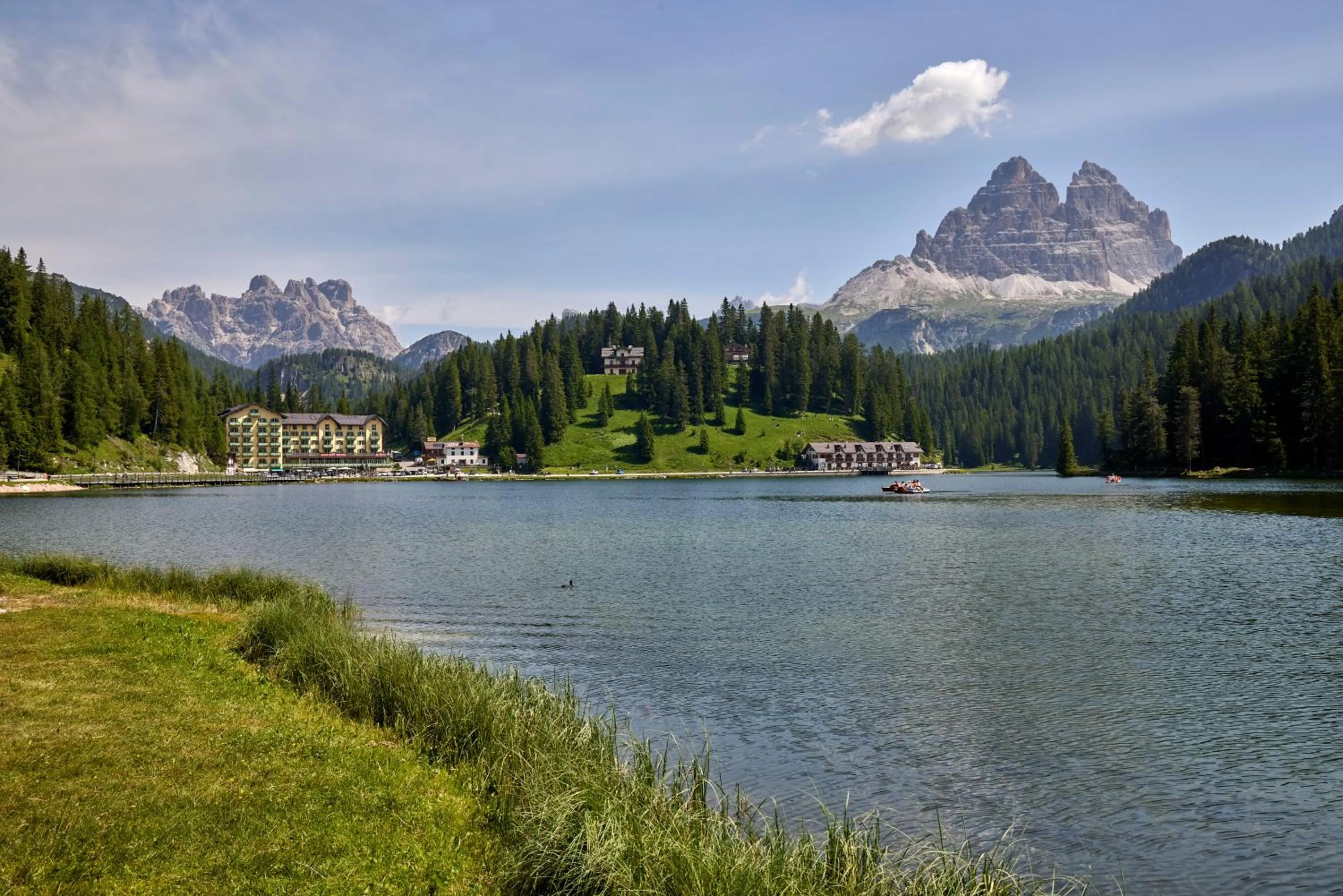 Property building in Grand Hotel Misurina