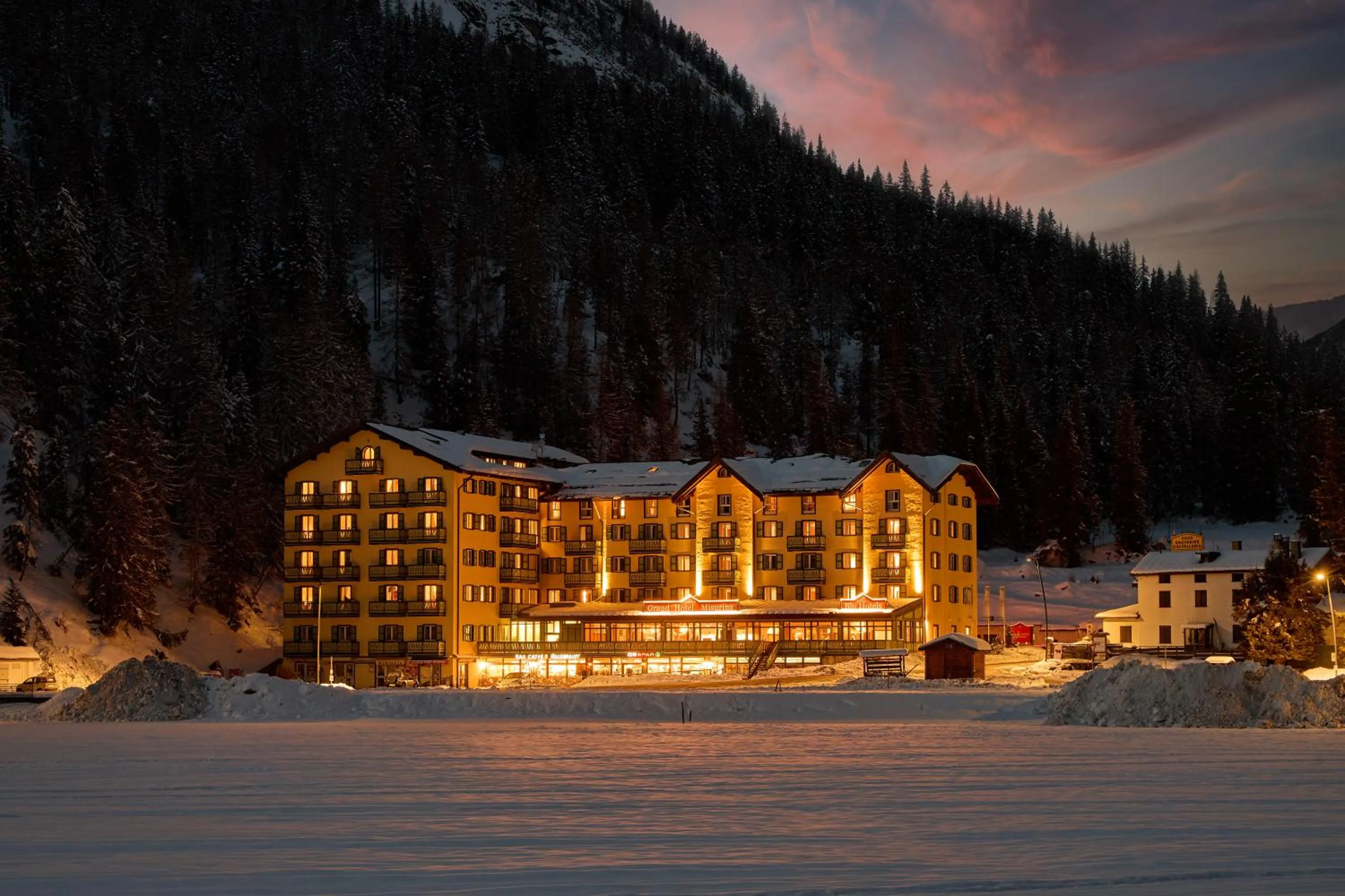 Property building in Grand Hotel Misurina