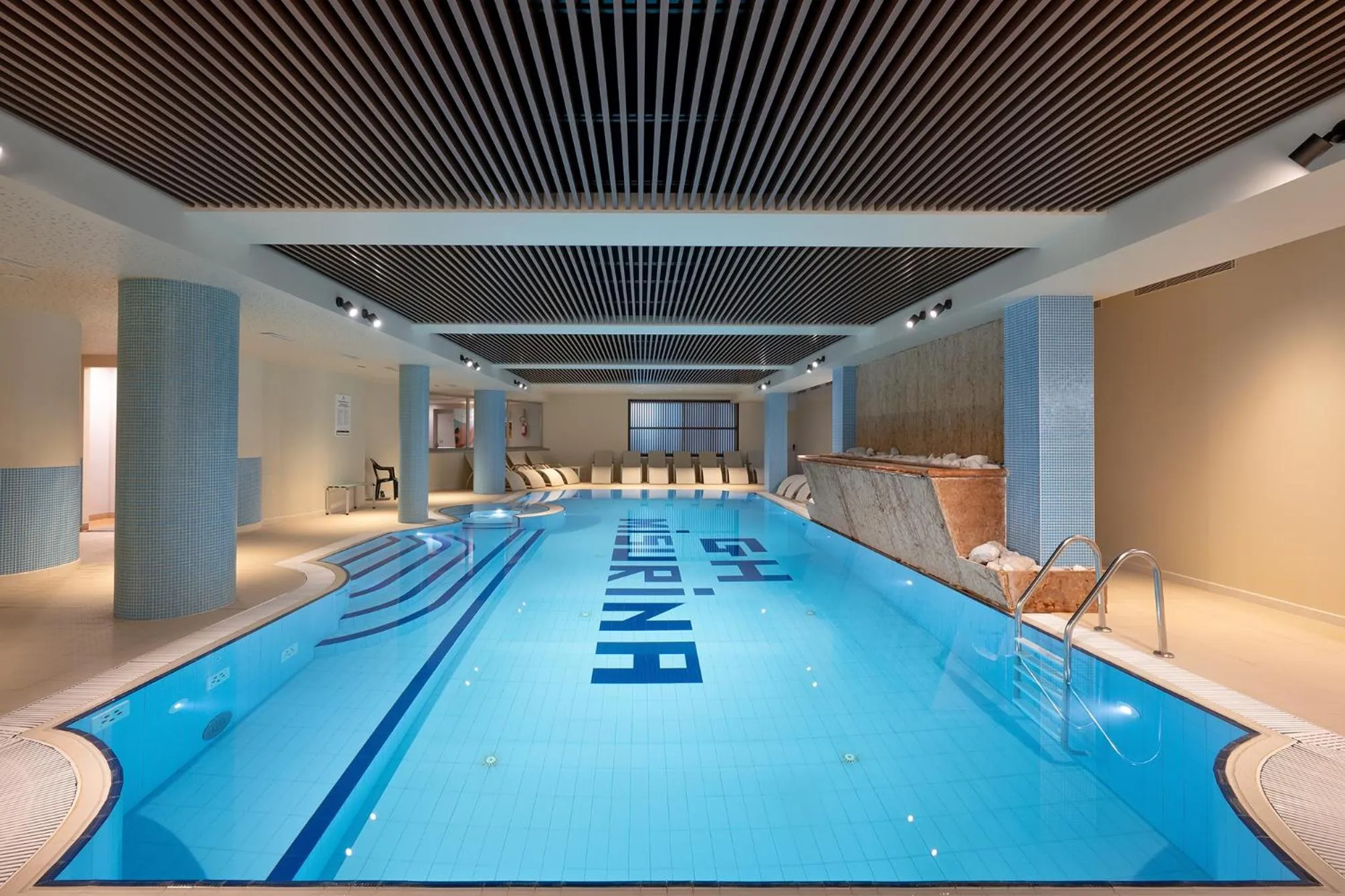 Swimming pool in Grand Hotel Misurina