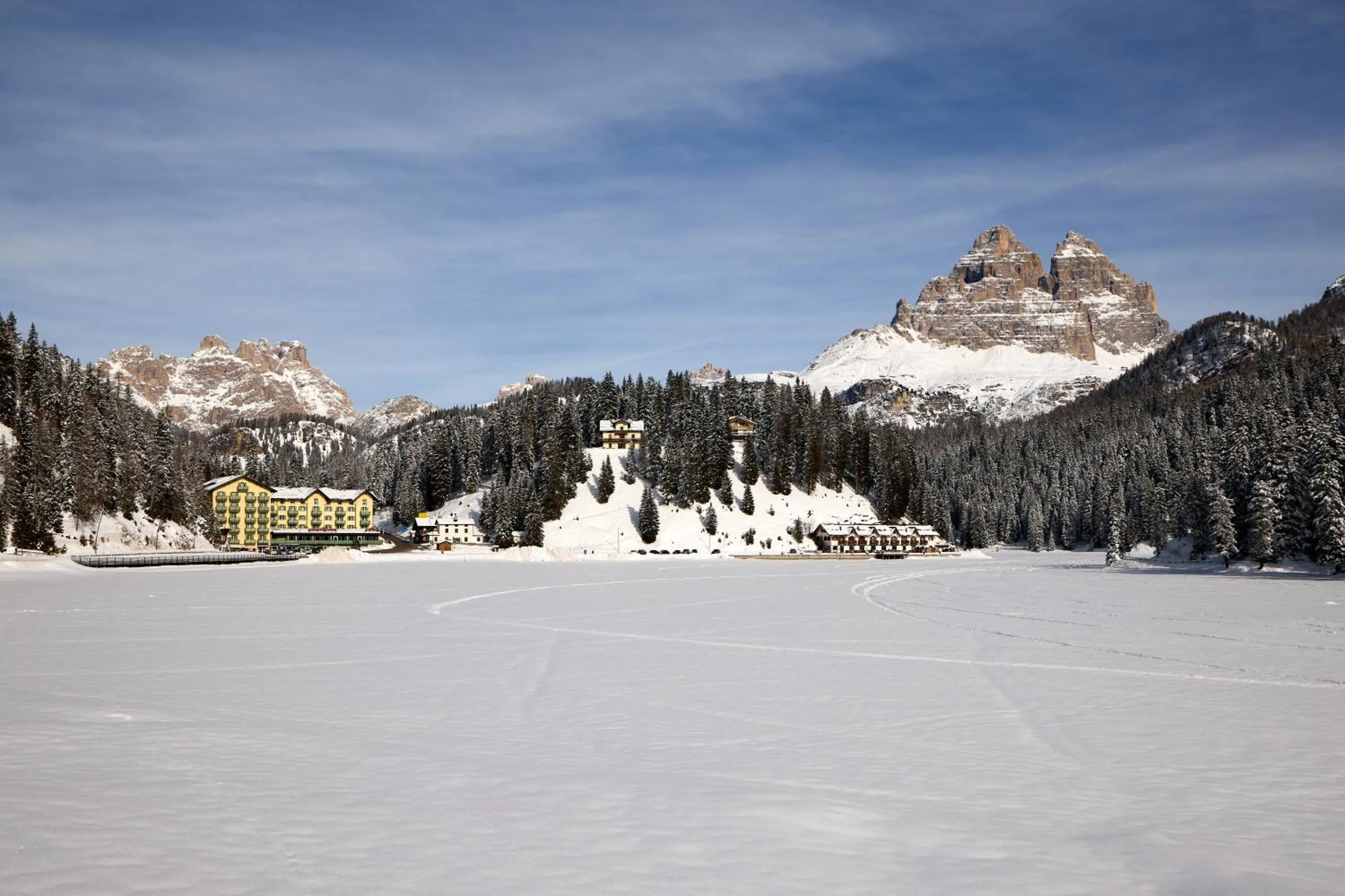 Property building in Grand Hotel Misurina
