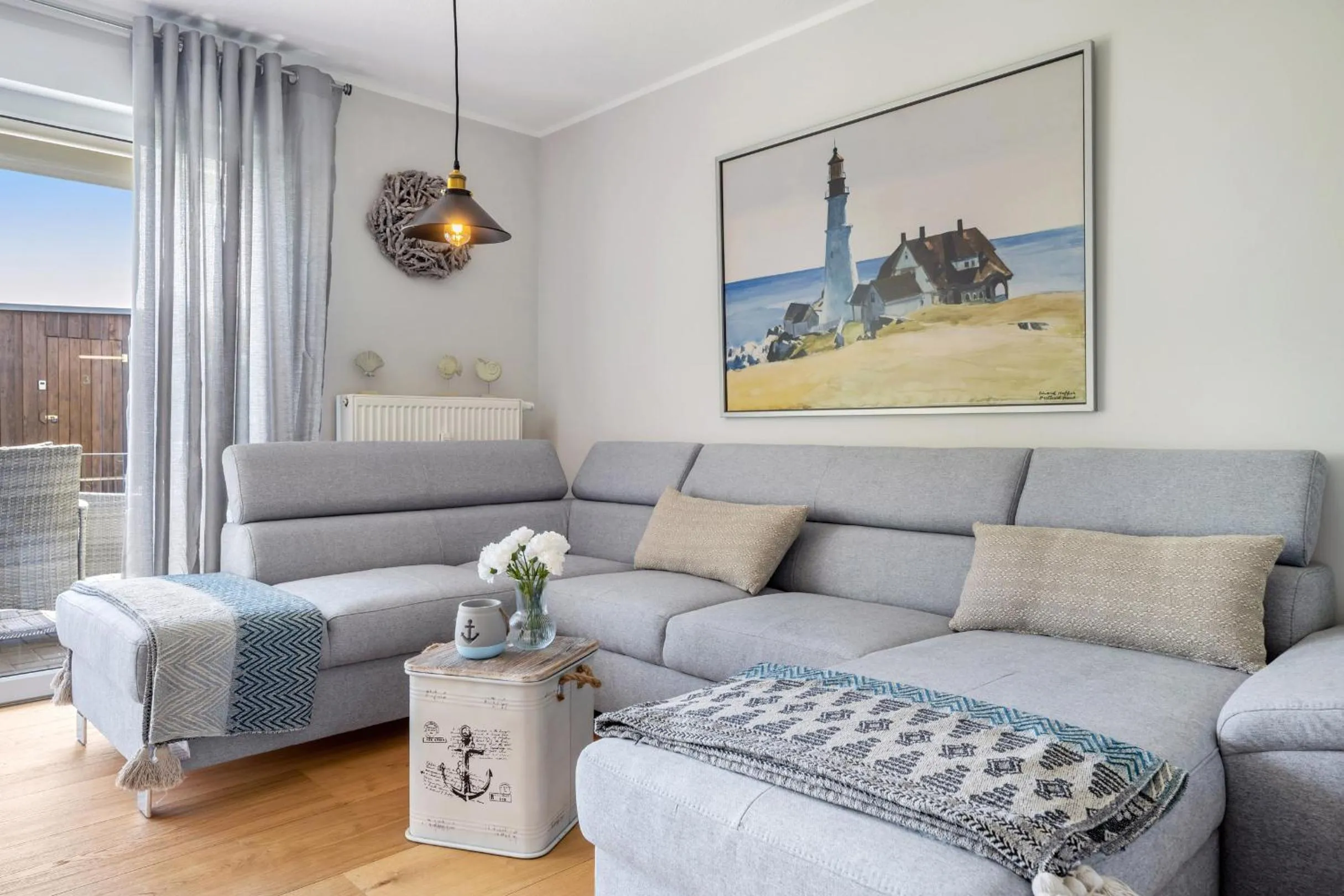 Living room in Zur Meeresmuschel Nr.10