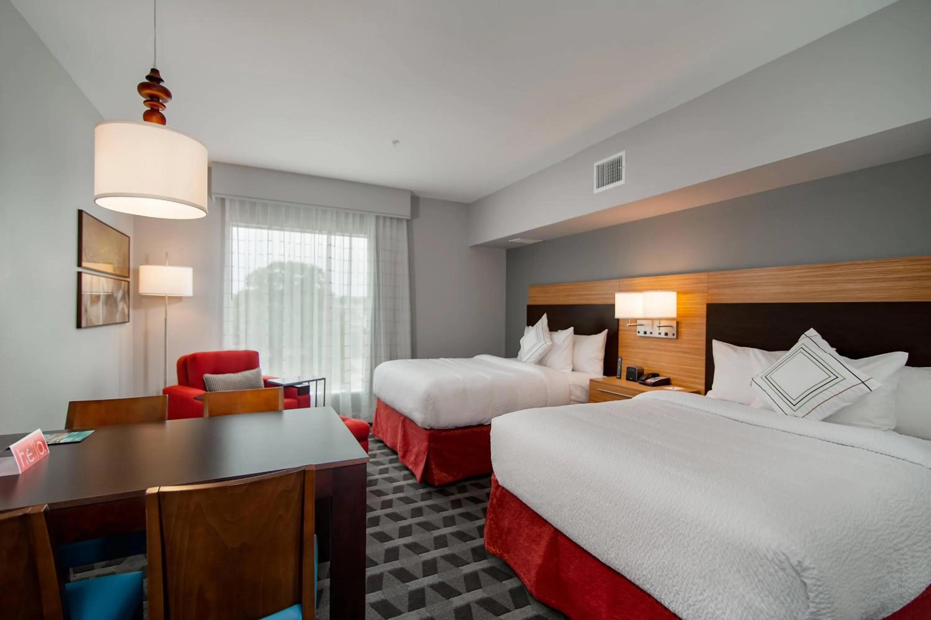 Photo of the whole room, Bed in TownePlace Suites Fort Worth University Area/Medical Center