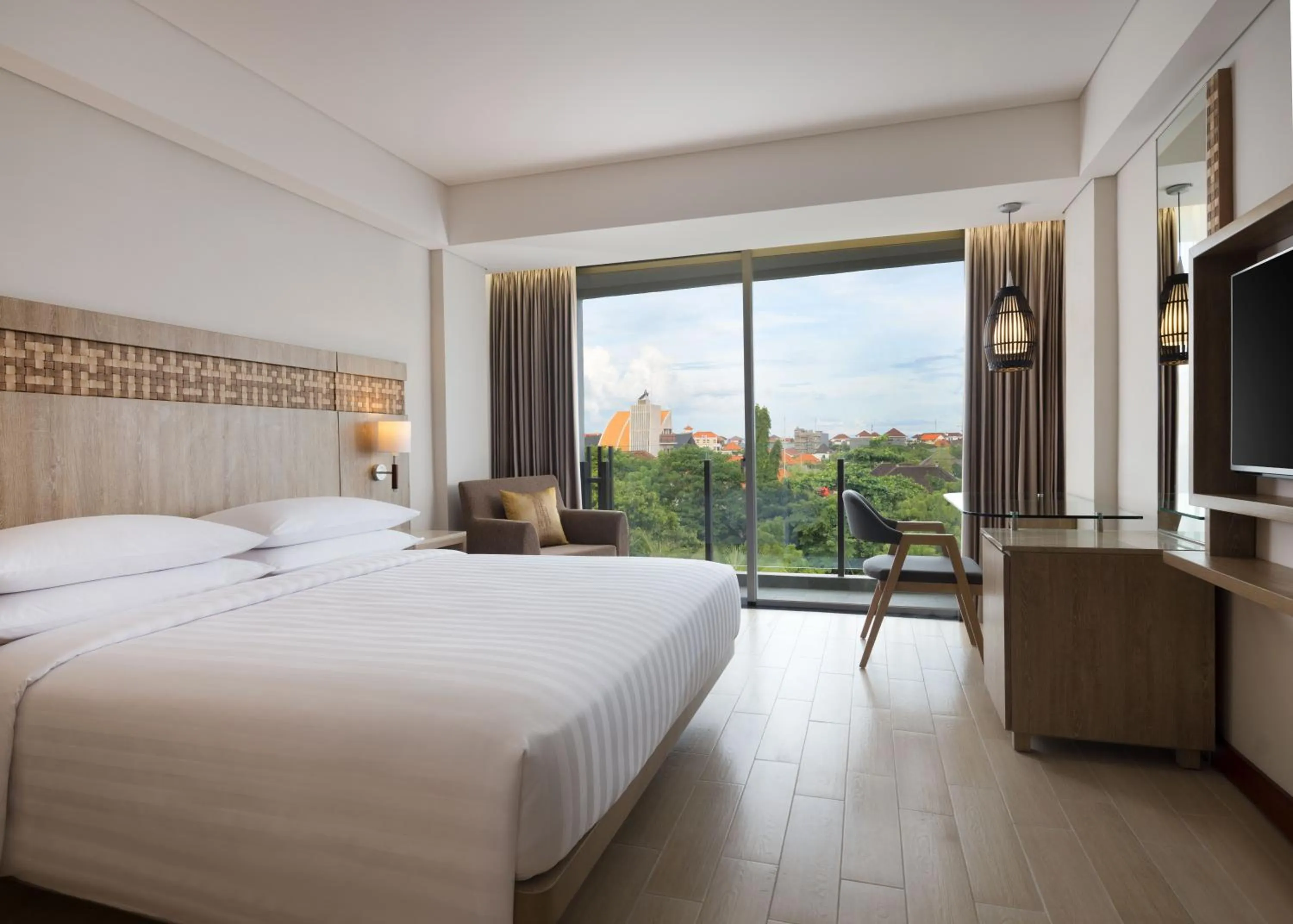 View (from property/room), Bed in Fairfield by Marriott Bali Legian