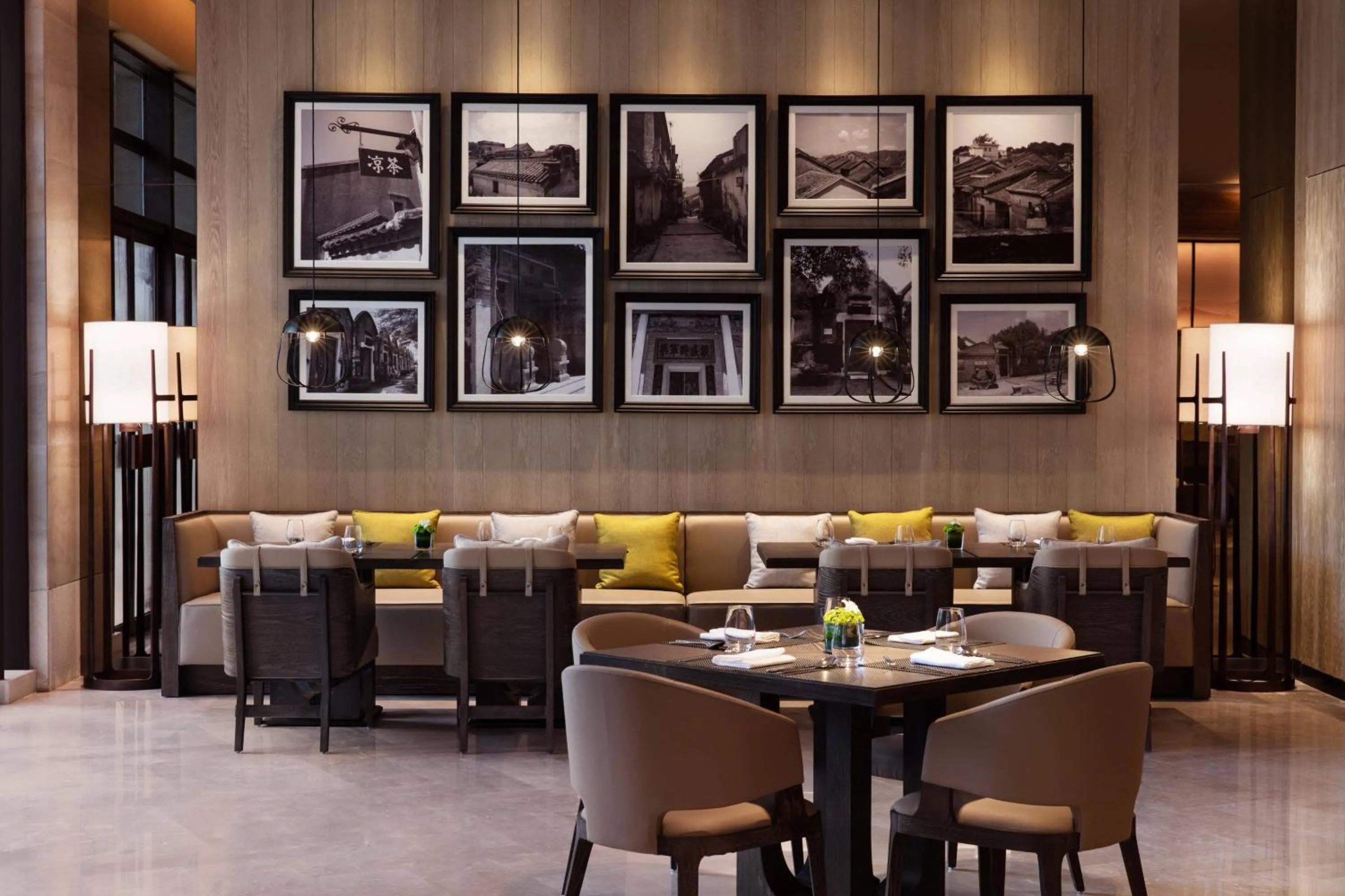 Kitchen or kitchenette in Shenzhen Marriott Hotel Golden Bay