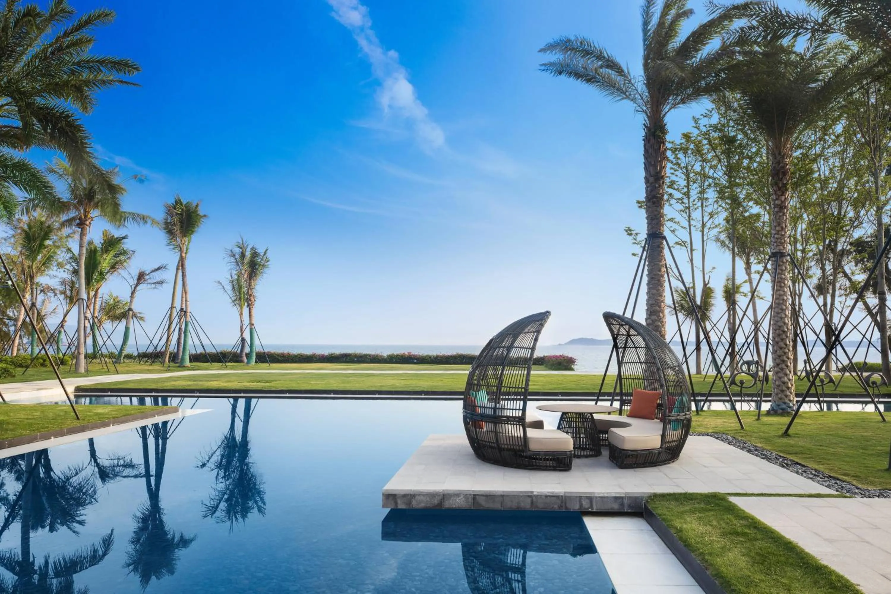 View (from property/room) in Shenzhen Marriott Hotel Golden Bay