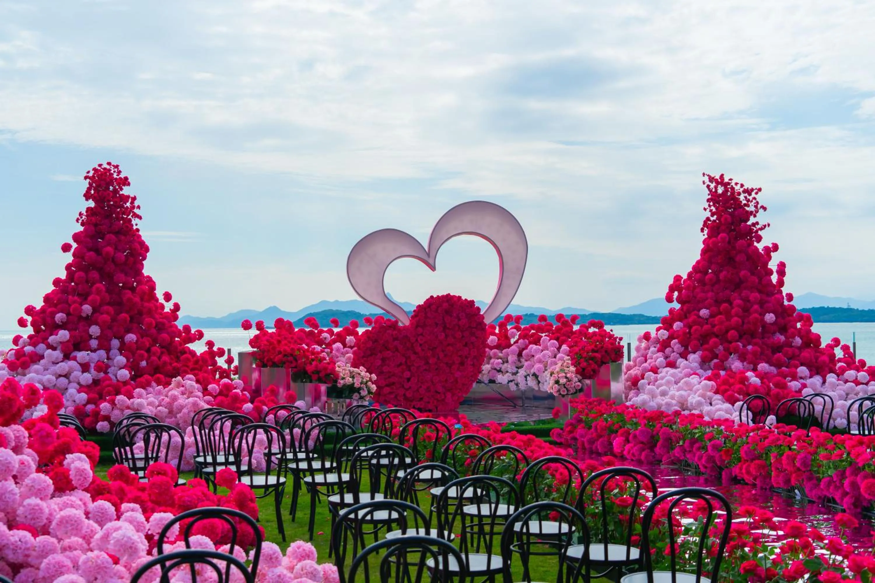 wedding in Shenzhen Marriott Hotel Golden Bay