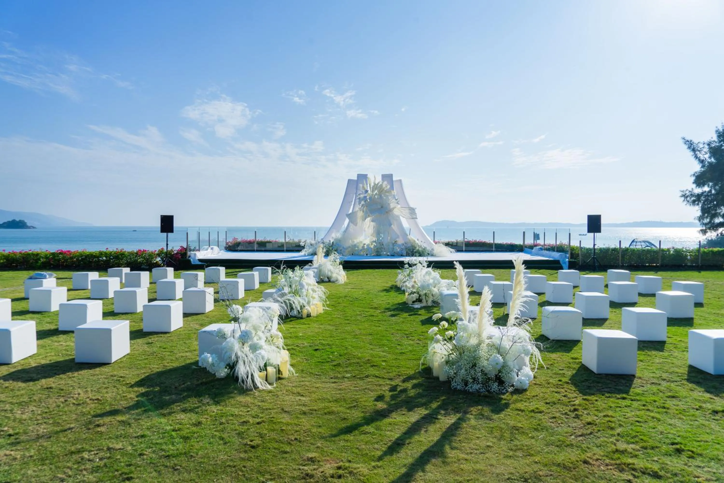 wedding in Shenzhen Marriott Hotel Golden Bay