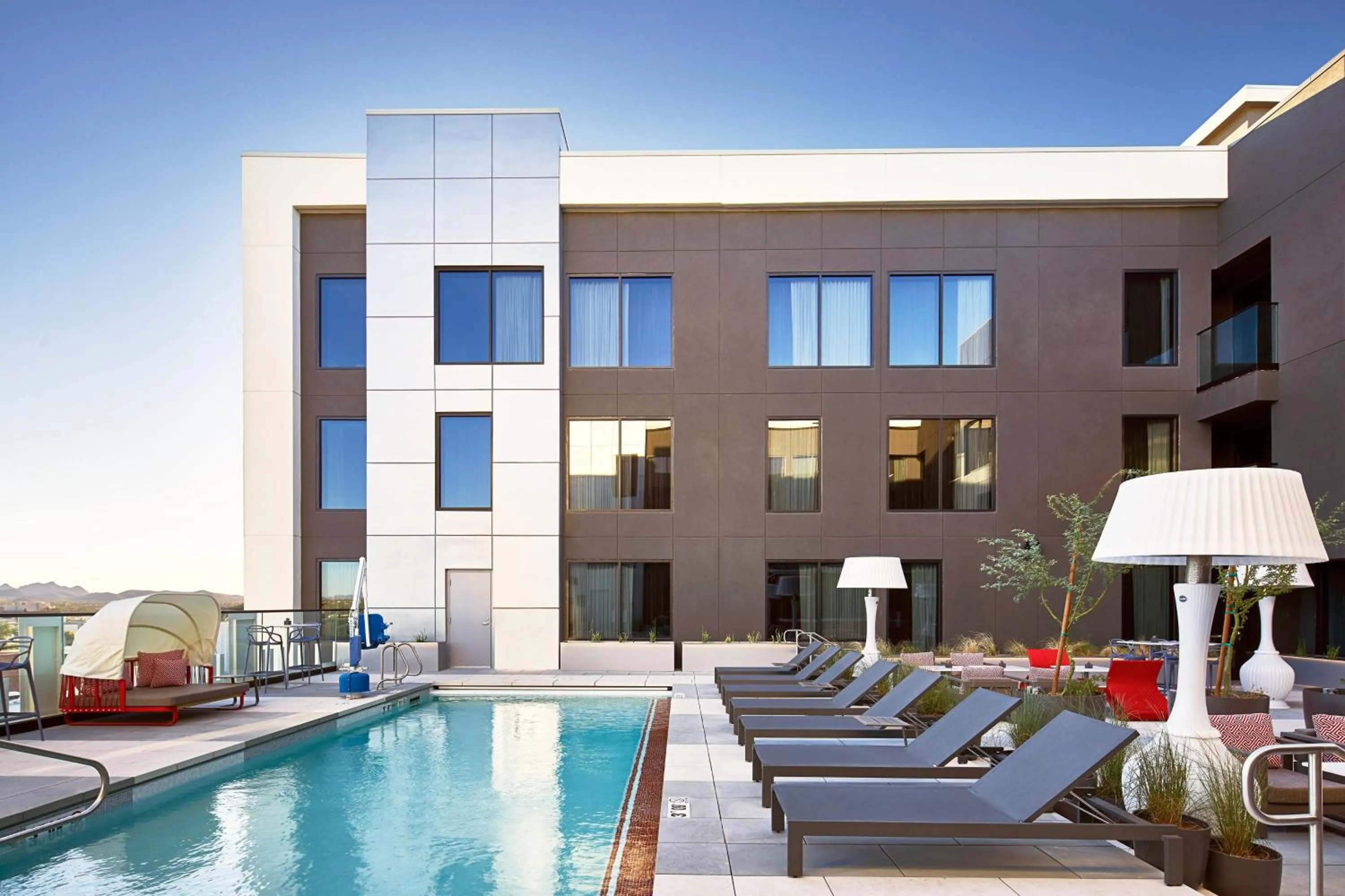 Swimming pool in AC Hotel Tucson Downtown