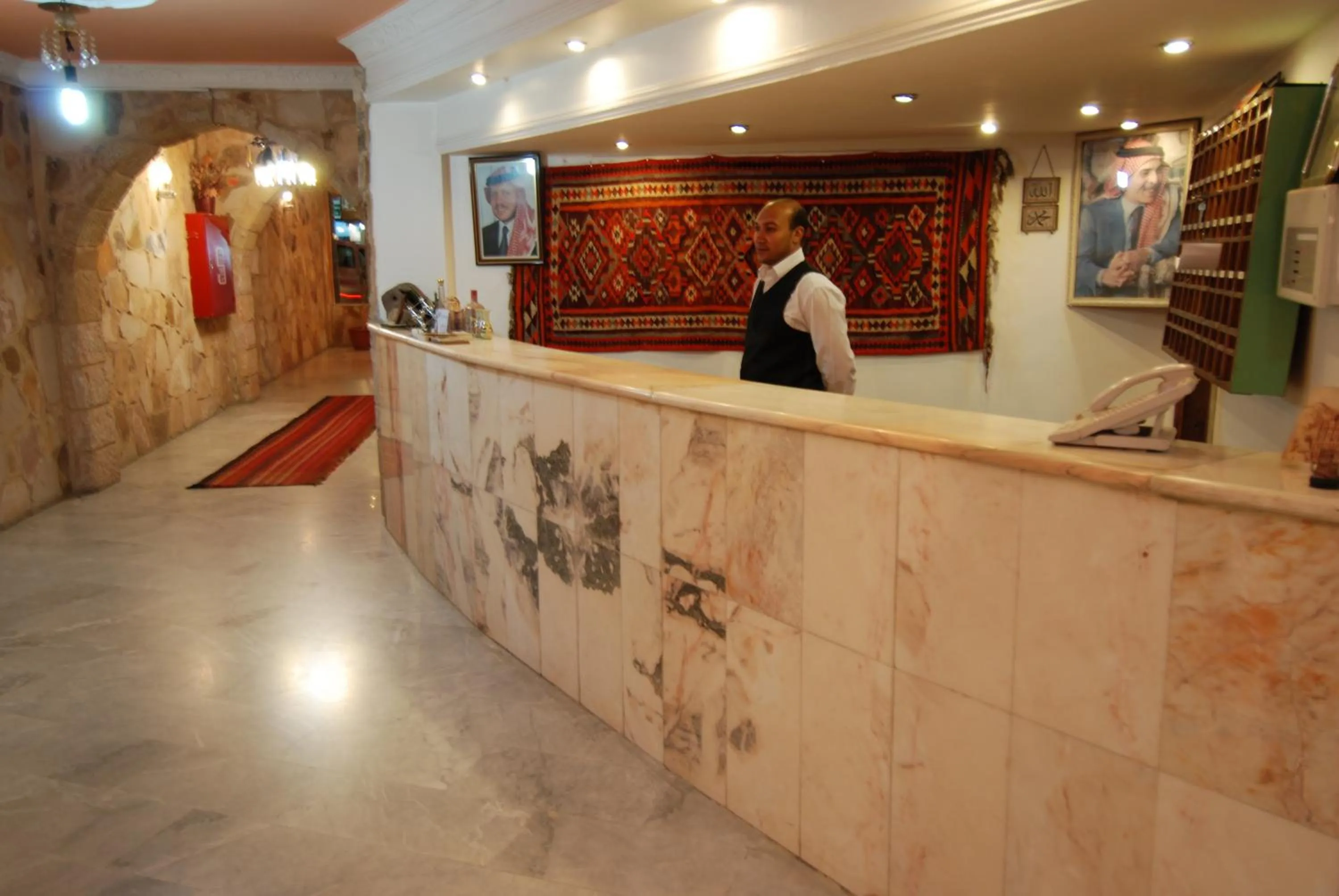 Lobby or reception in Al Rashid Hotel