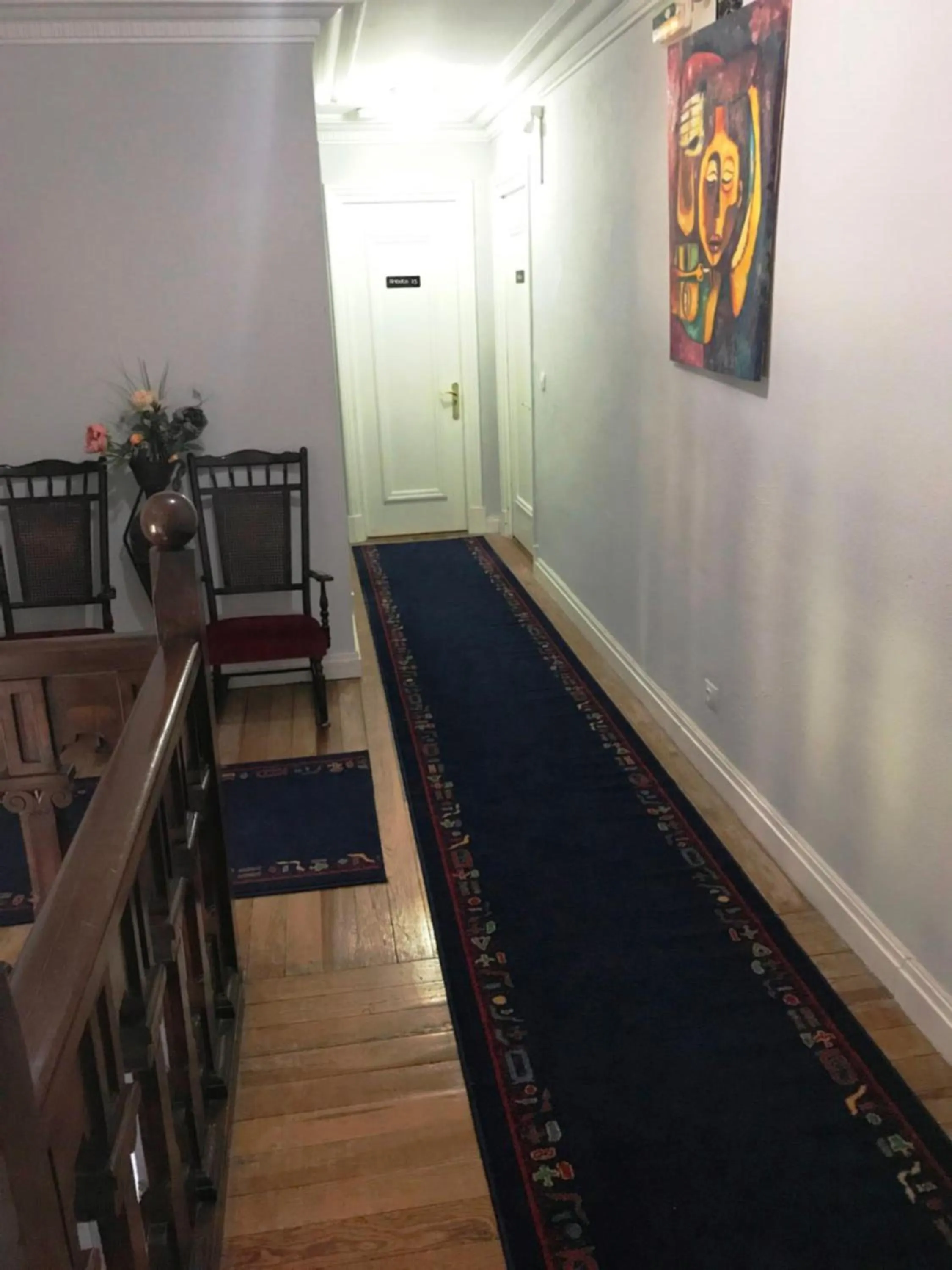 Decorative detail, Bed in Hotel Neguri