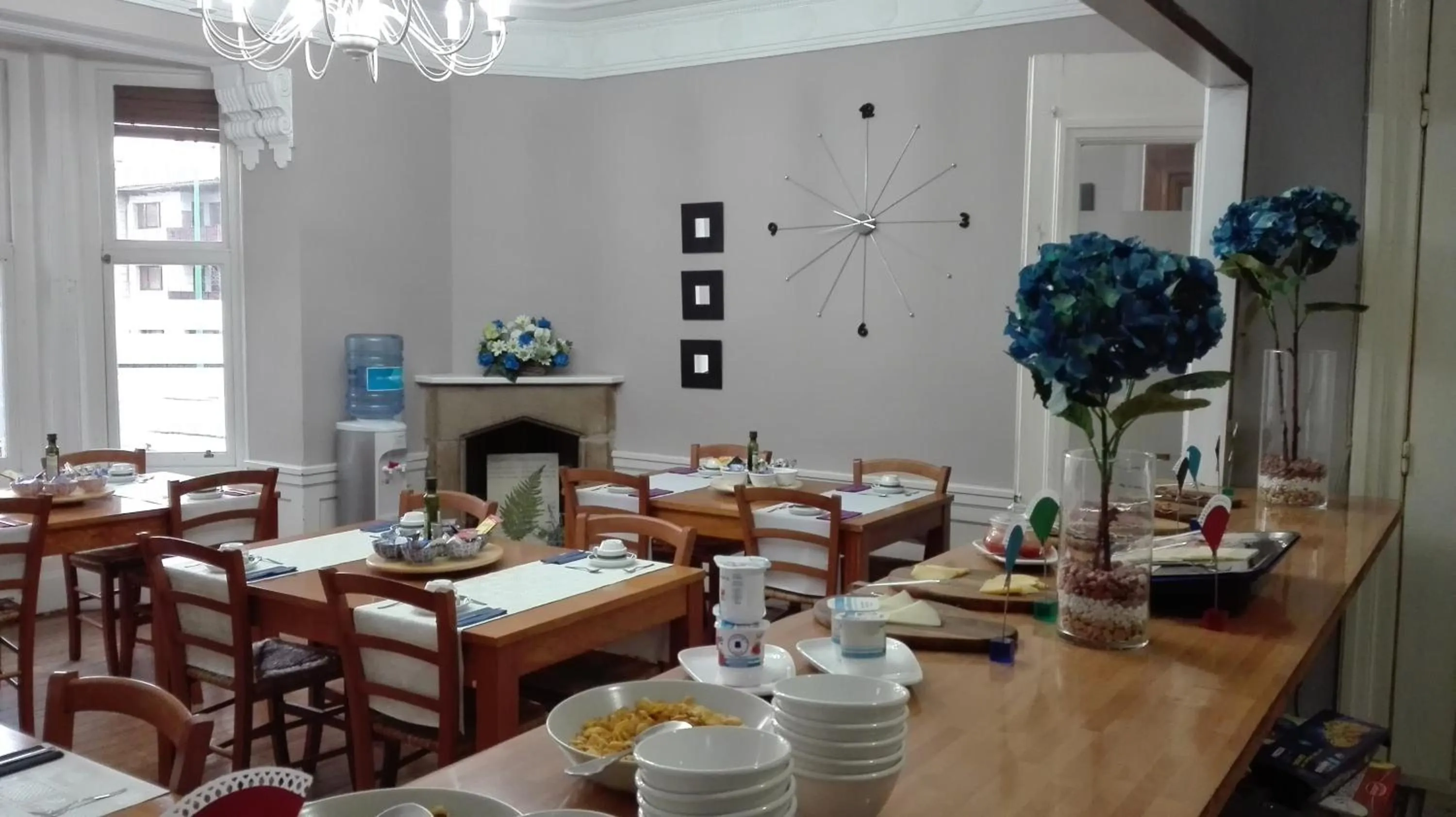 Dining area in Hotel Neguri
