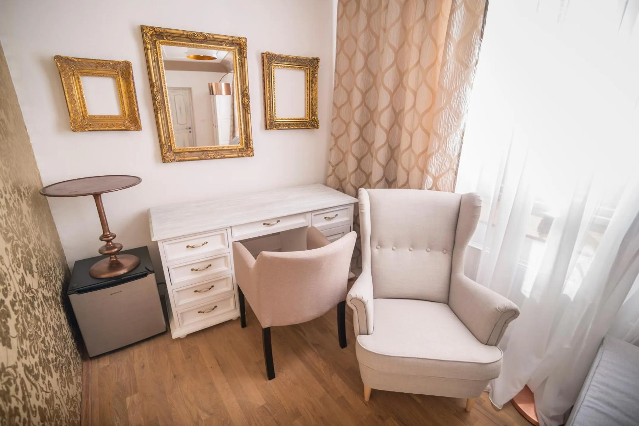 Seating area in Krumlovská pohádka