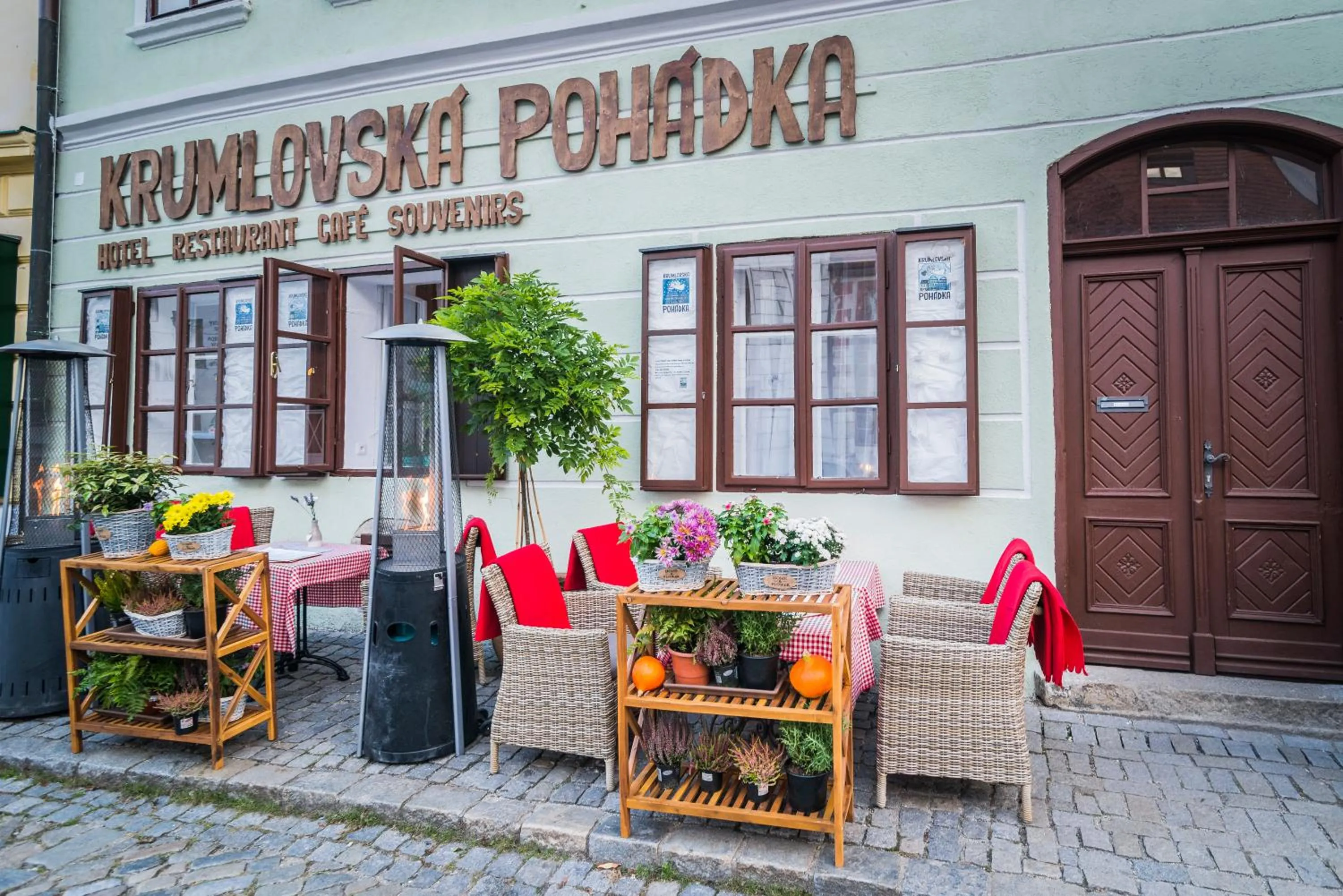 Facade/entrance in Krumlovská pohádka