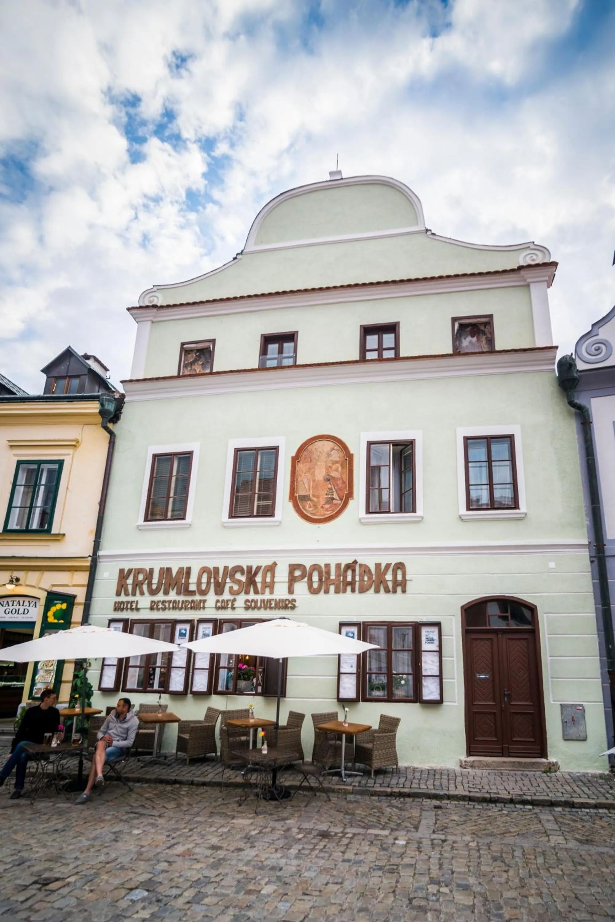 Facade/entrance in Krumlovská pohádka