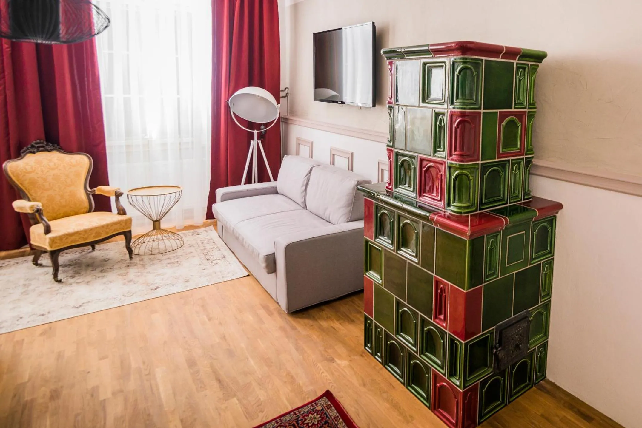 Seating area in Krumlovská pohádka