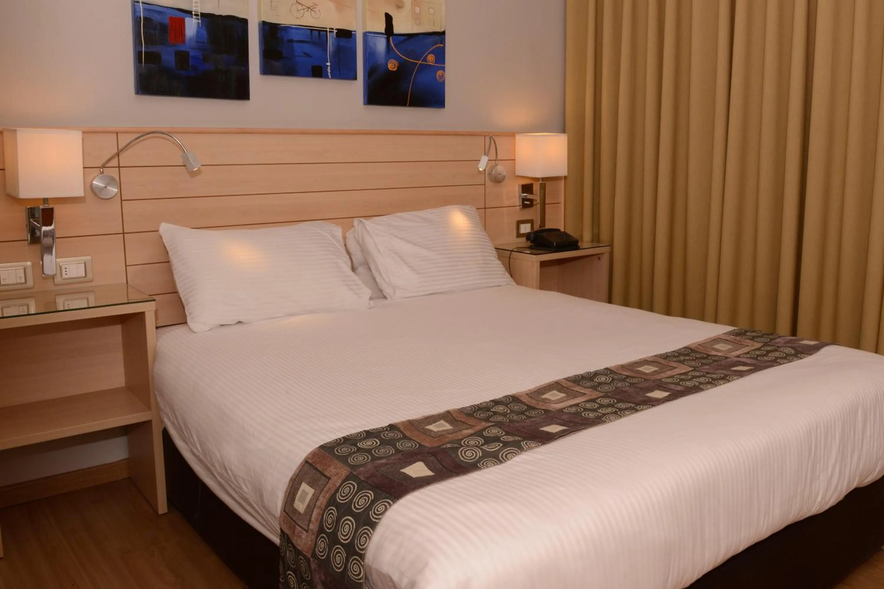 Bed in Crystal Suites