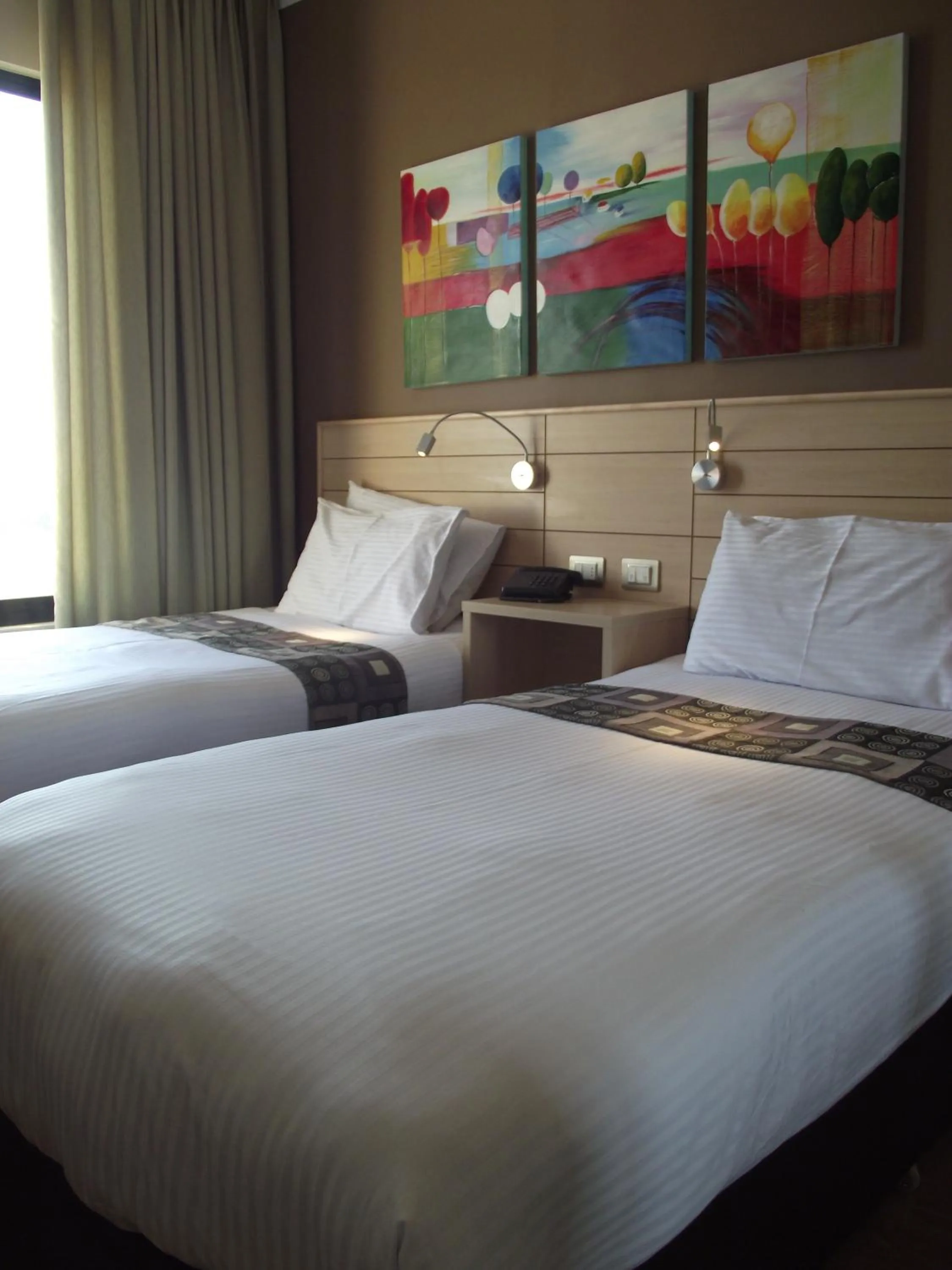 Bed in Crystal Suites