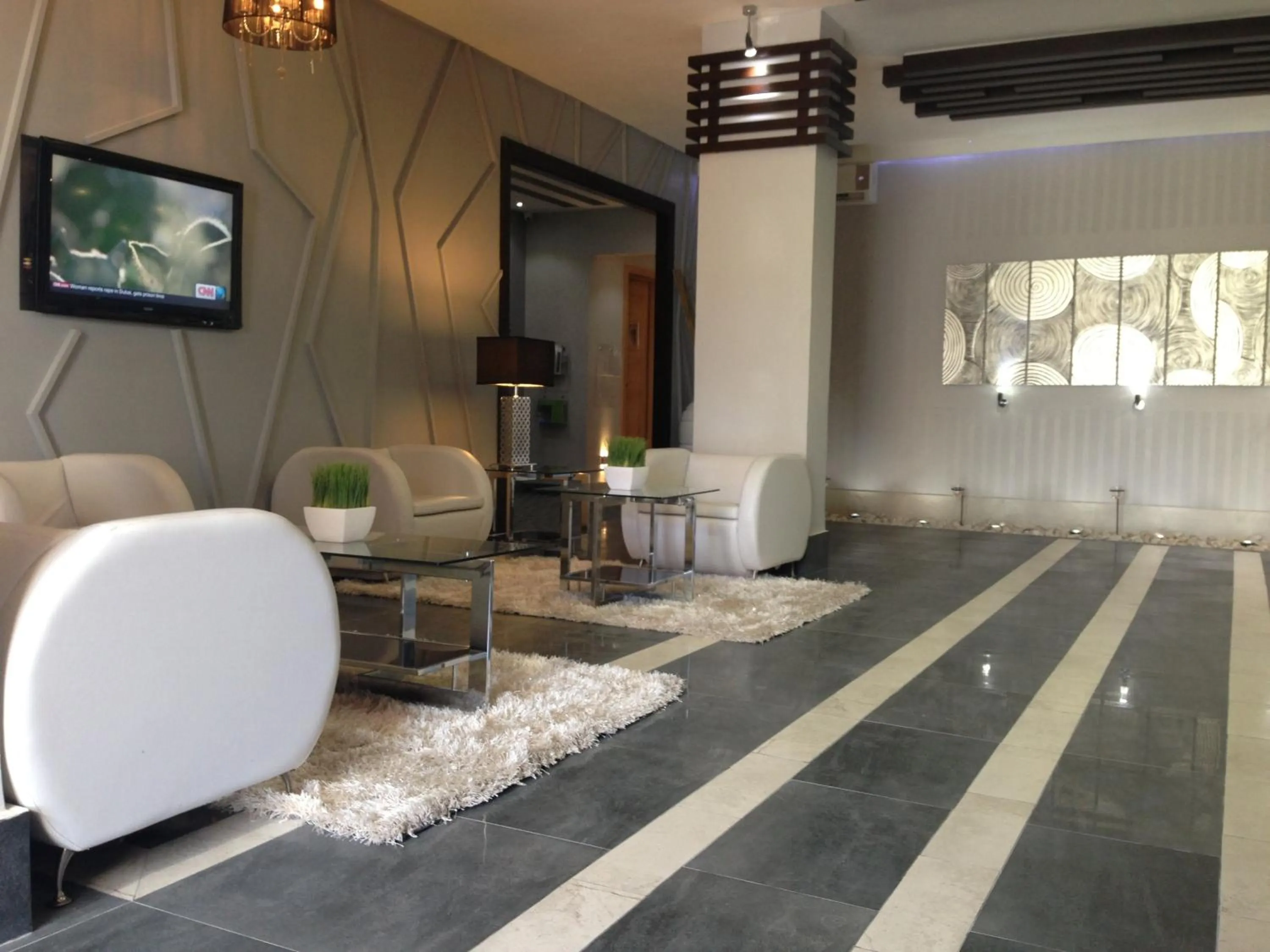 Lobby or reception in Crystal Suites
