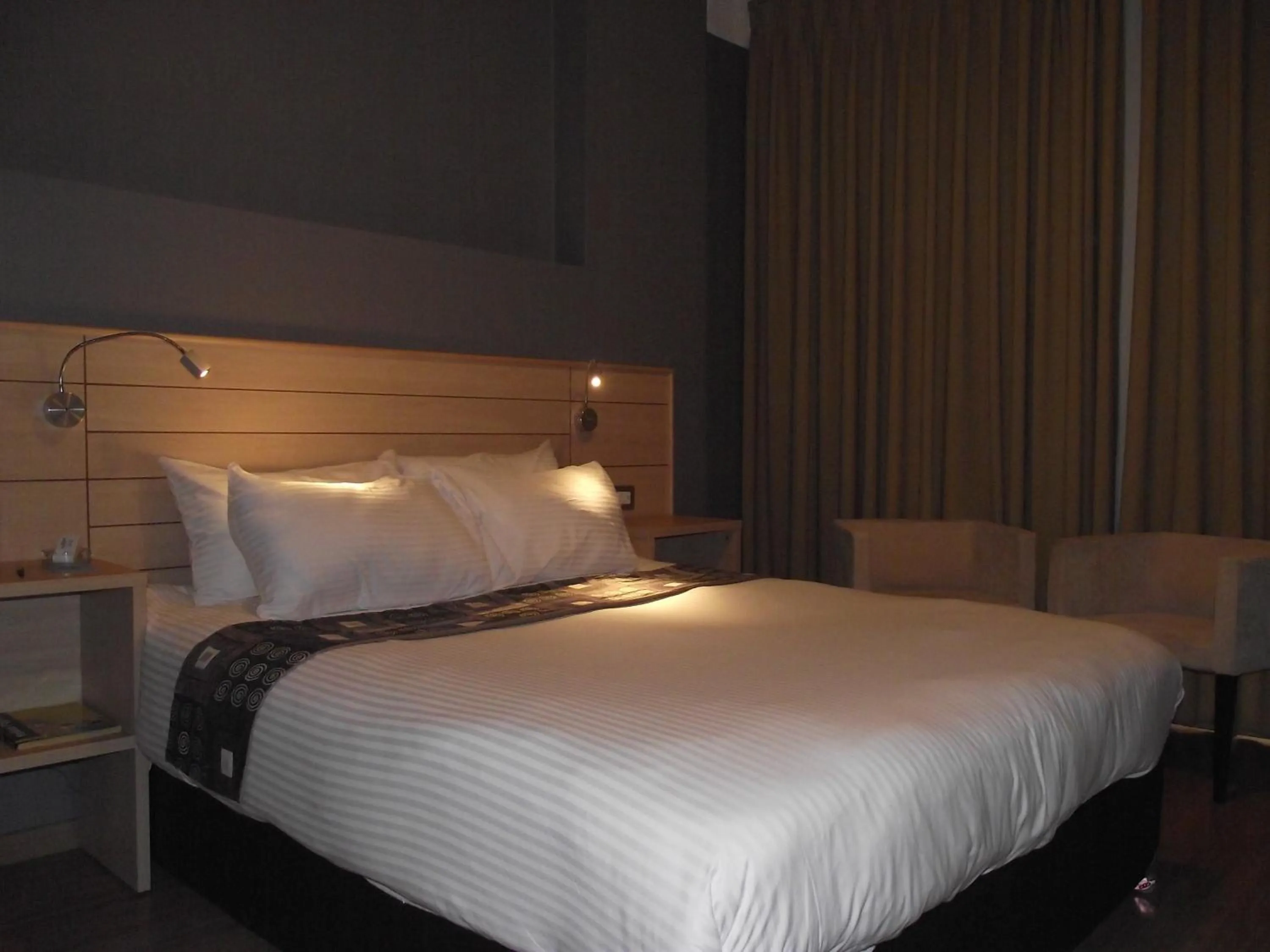 Bed in Crystal Suites
