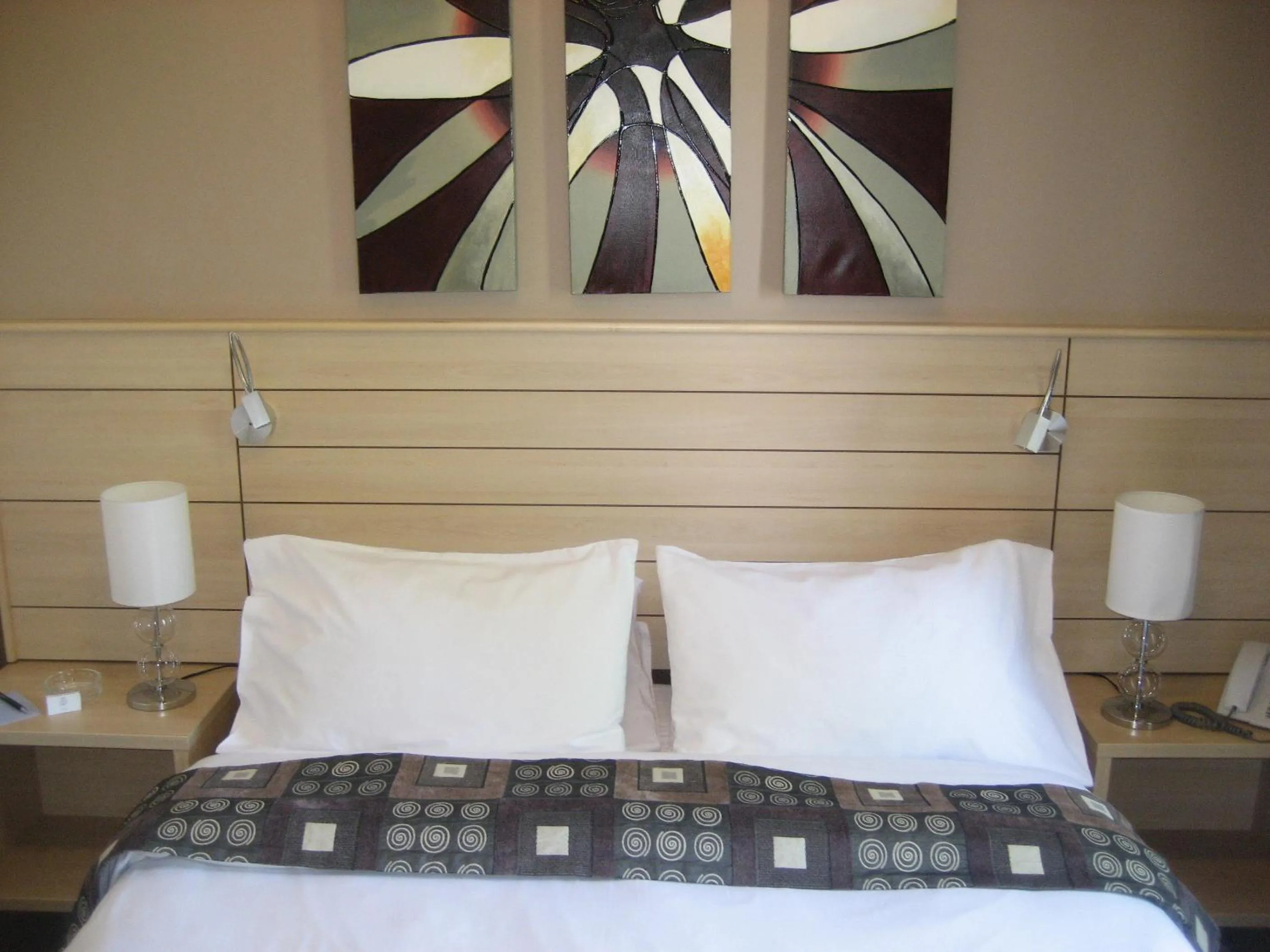 Bed in Crystal Suites