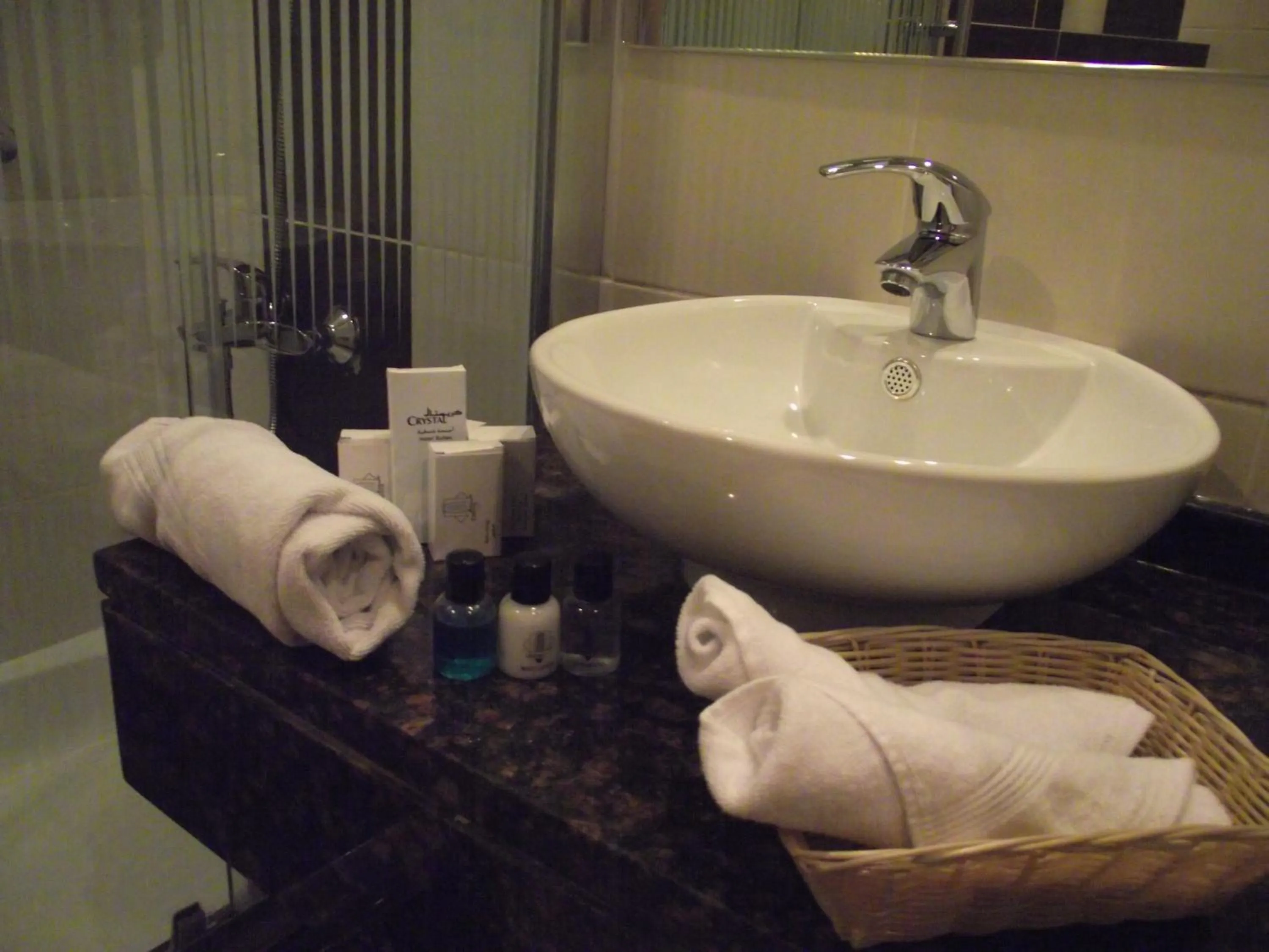 Bathroom in Crystal Suites