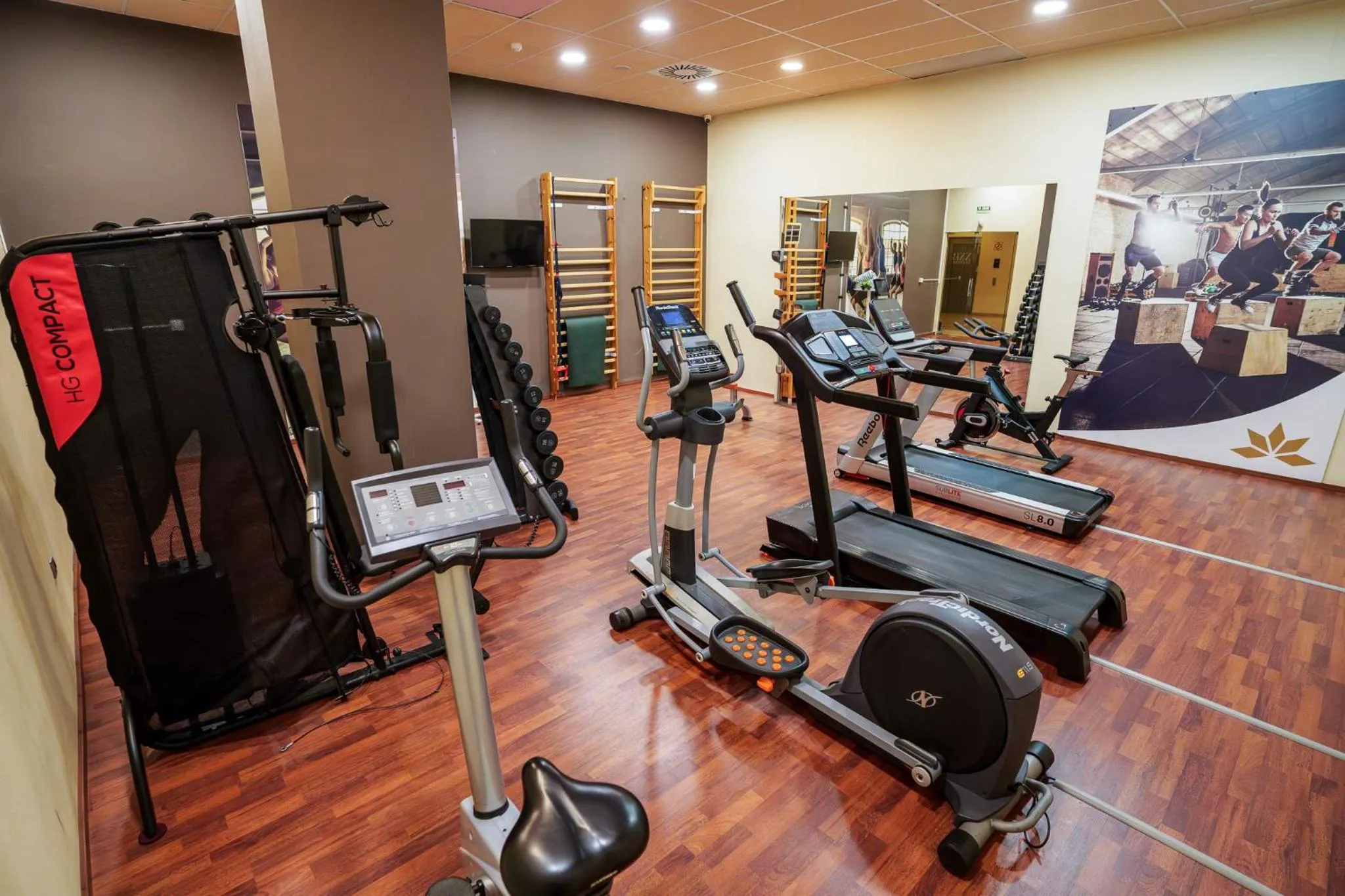 Fitness centre/facilities in AZZ Valencia Congress Hotel & Spa