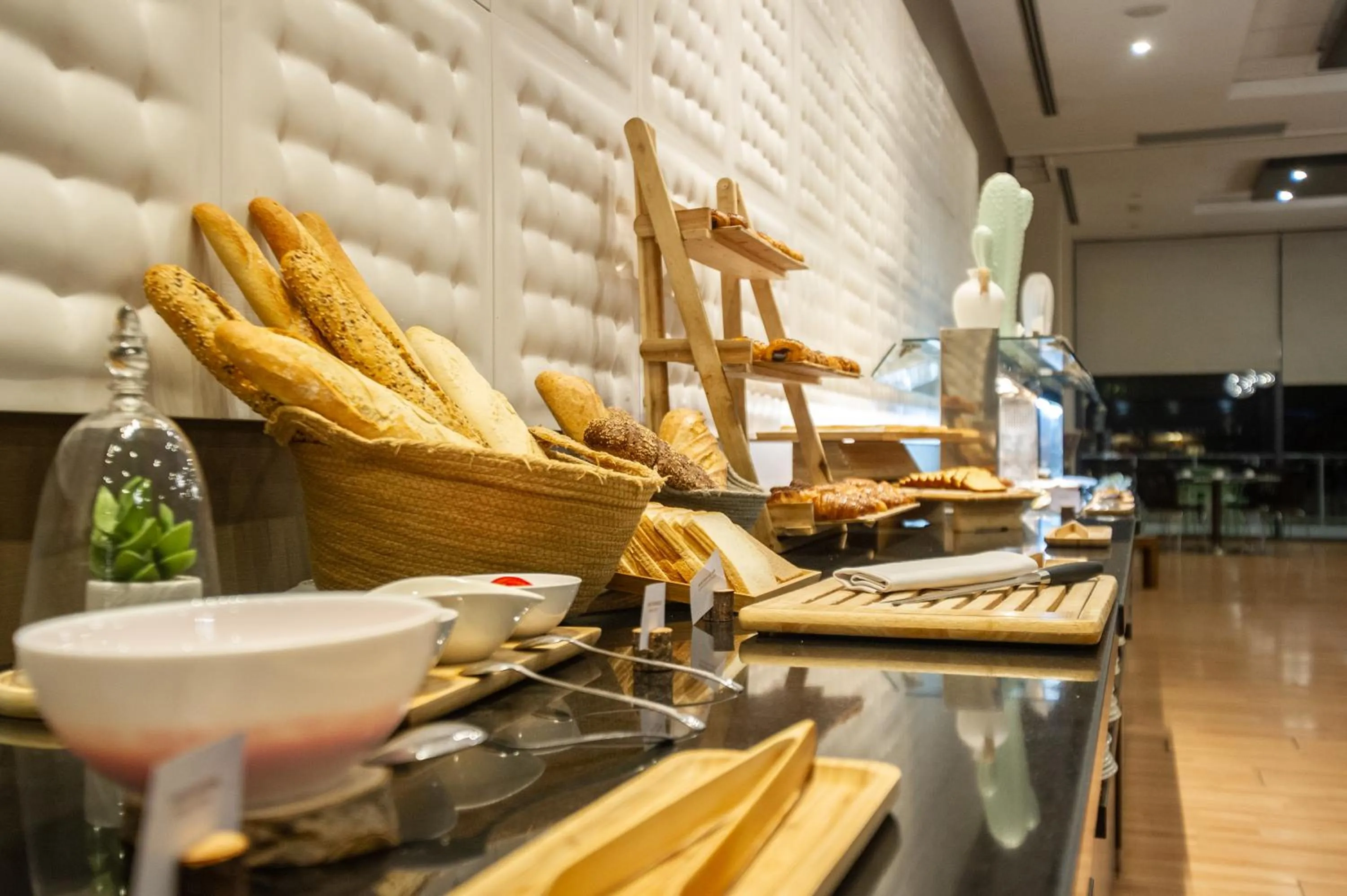 Buffet breakfast in AZZ Valencia Congress Hotel & Spa